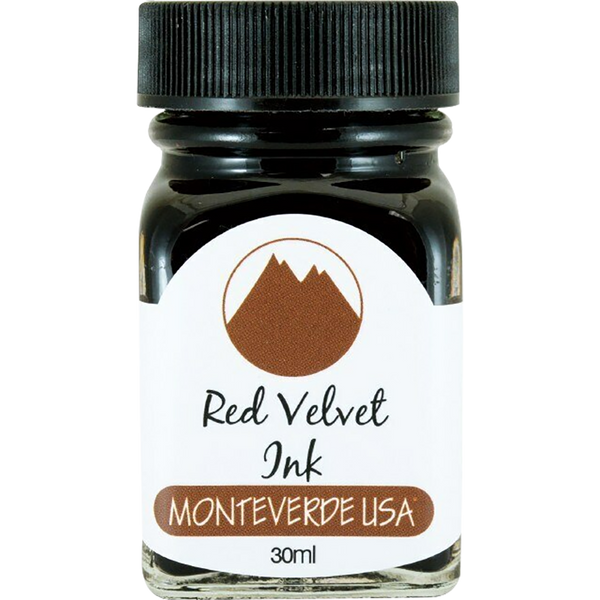 Monteverde World of Colors Red Velvet Ink Bottle 30 ml-Pen Boutique Ltd