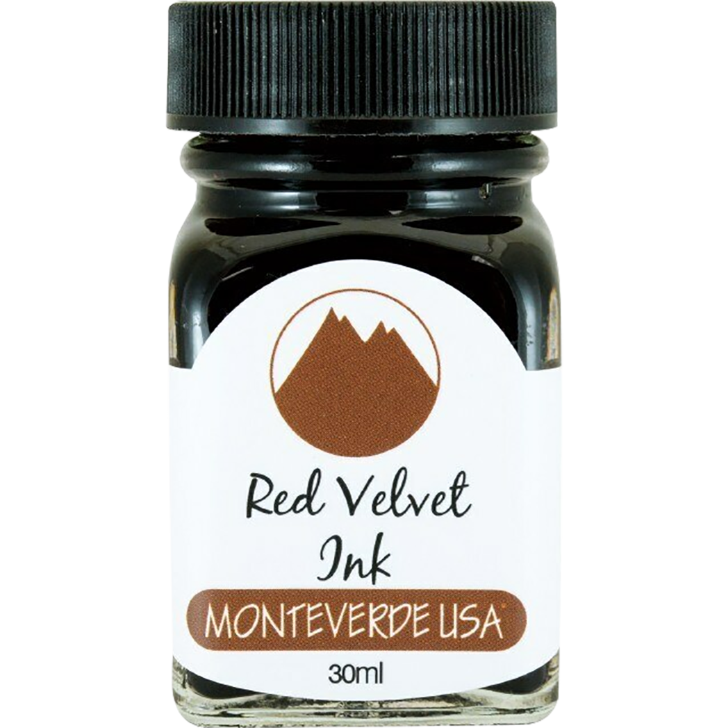 Monteverde World of Colors Red Velvet Ink Bottle 30 ml-Pen Boutique Ltd