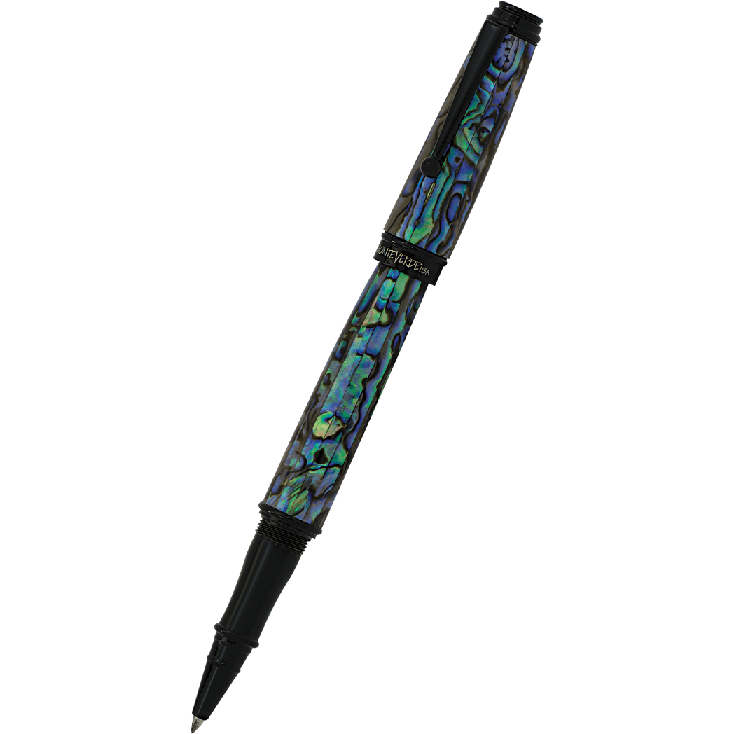 Monteverde Invincia Deluxe Rollerball Pen - Abalone Gunmetal Trim - Limited Edition-Pen Boutique Ltd