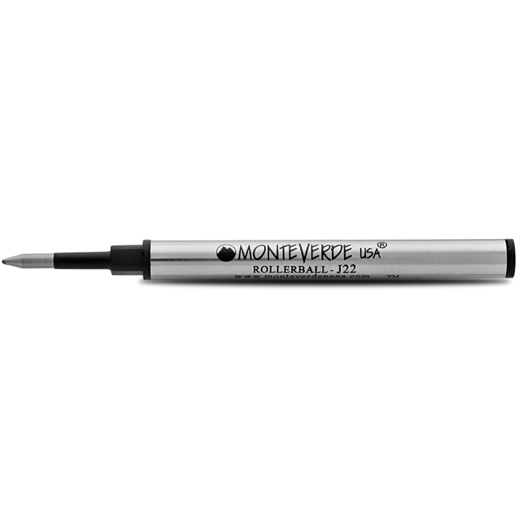 Monteverde Mini Rollerball Refill - Black-Pen Boutique Ltd