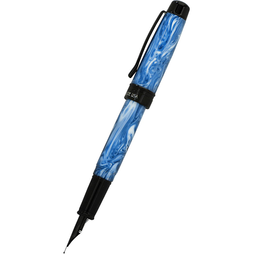 Monteverde Prima Fountain Pen - Blue Swirl-Pen Boutique Ltd