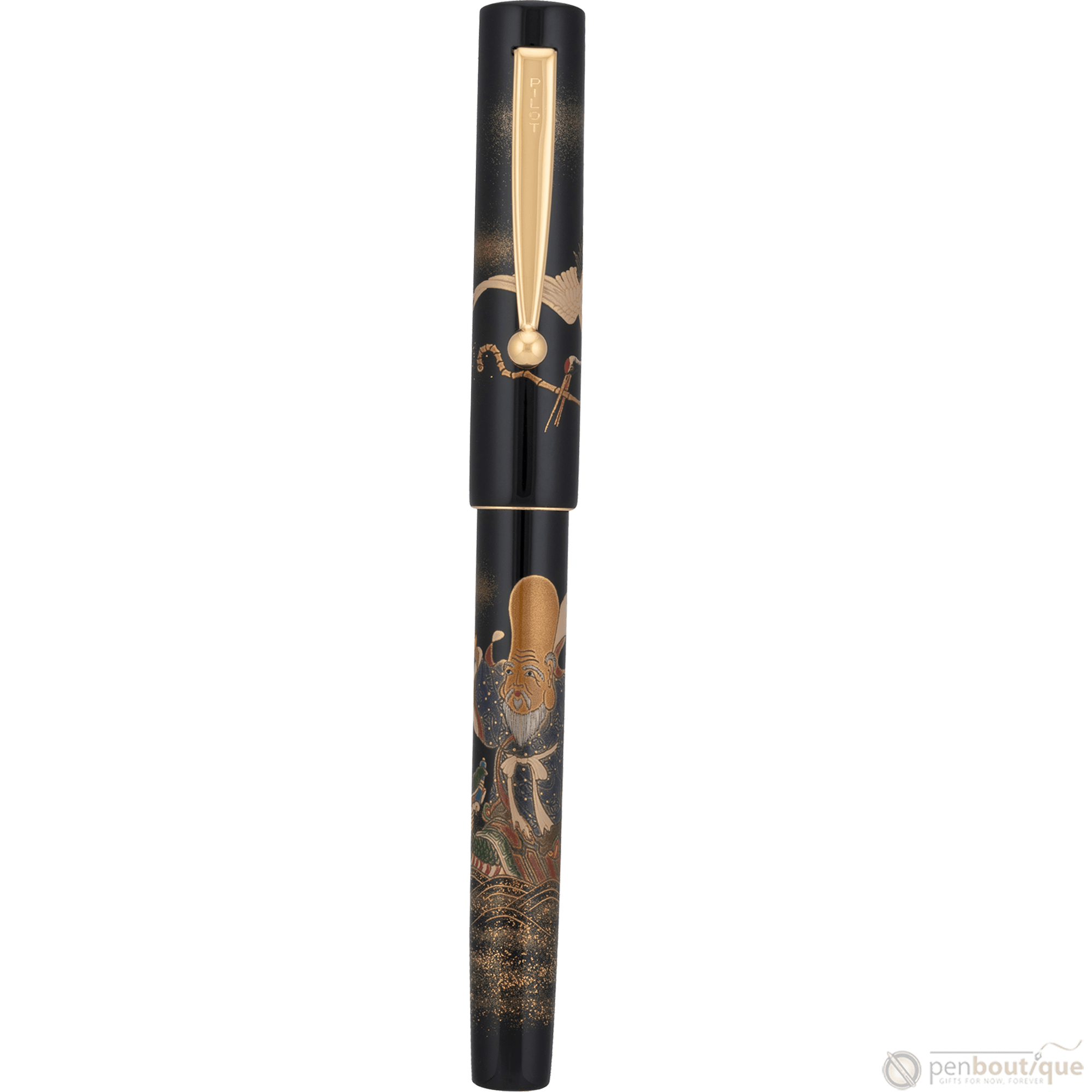Namiki Seven Gods of Good Fortune Fountain Pen - Limited Edition - Fukurokuju - Pen Boutique Ltd
