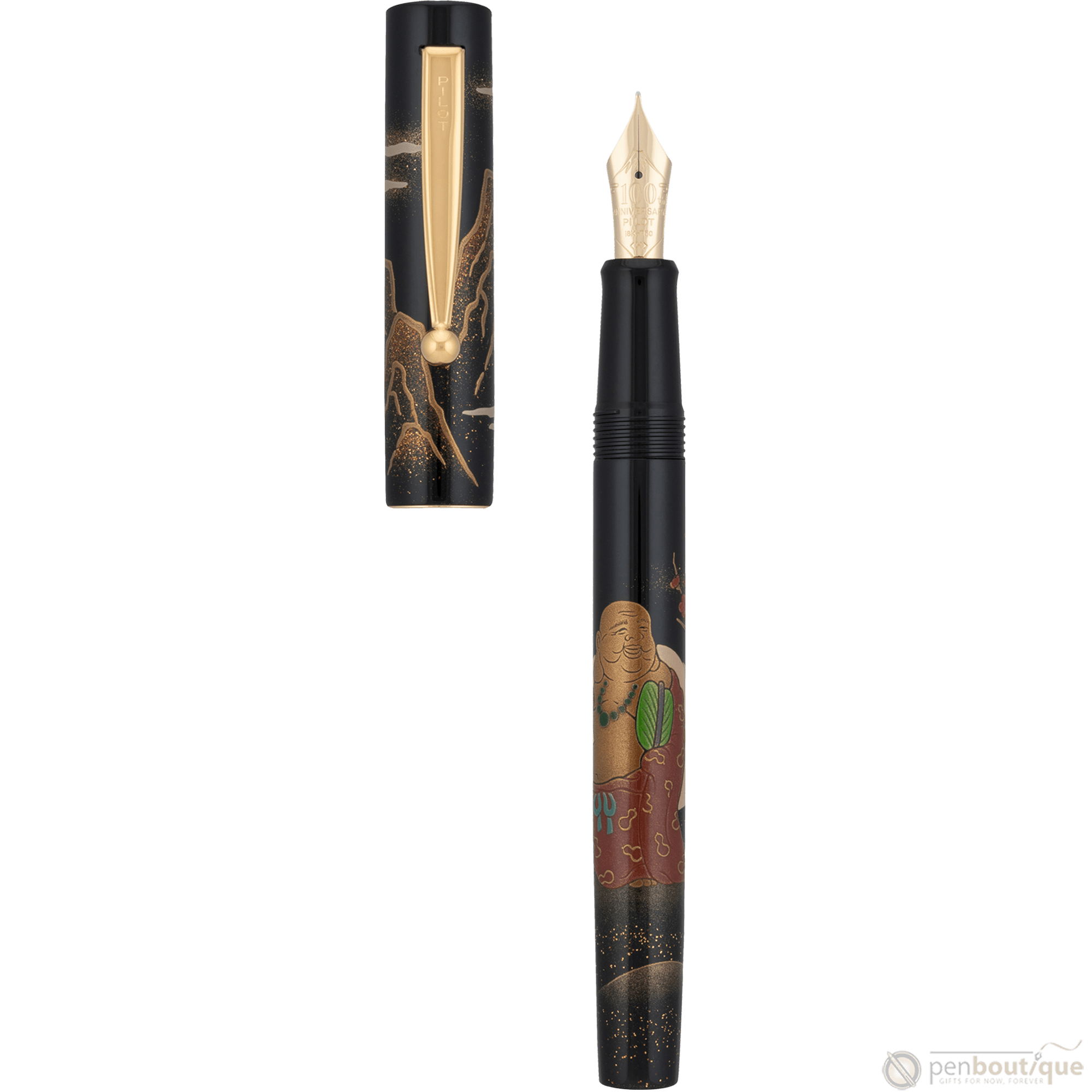 Namiki Seven Gods of Good Fortune Fountain Pen - Limited Edition - Hoteison - Pen Boutique Ltd