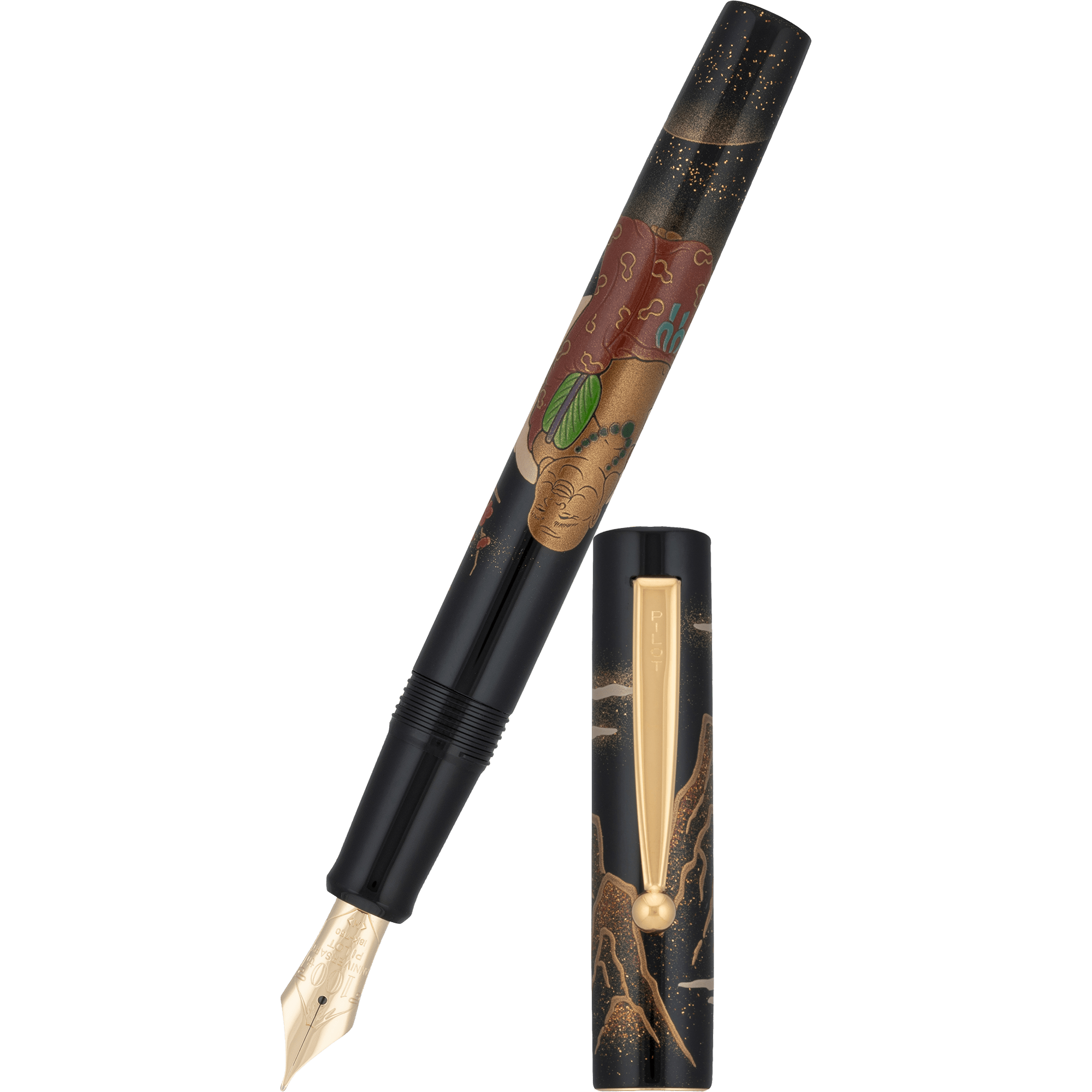 Namiki Seven Gods of Good Fortune Fountain Pen - Limited Edition - Hoteison - Pen Boutique Ltd