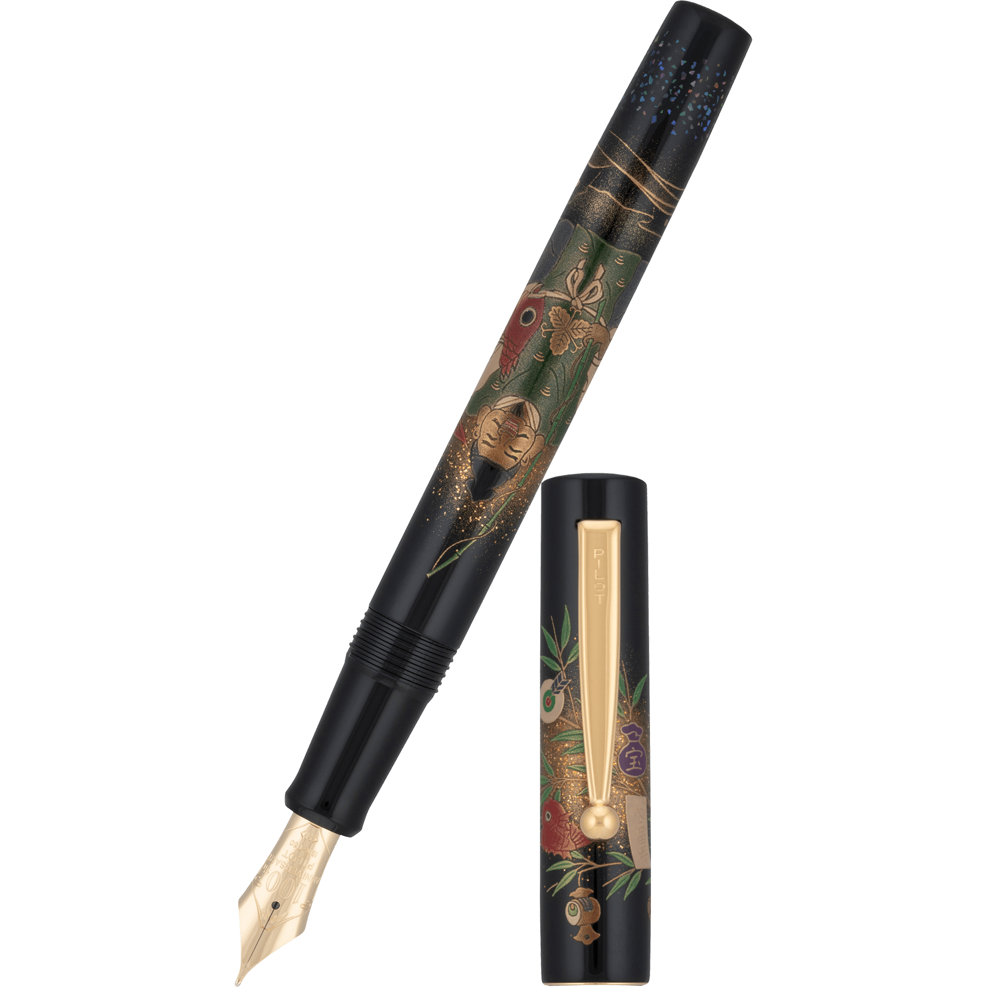Namiki Seven Gods of Good Fortune Fountain Pen - Limited Edition - Ebisu - Pen Boutique Ltd