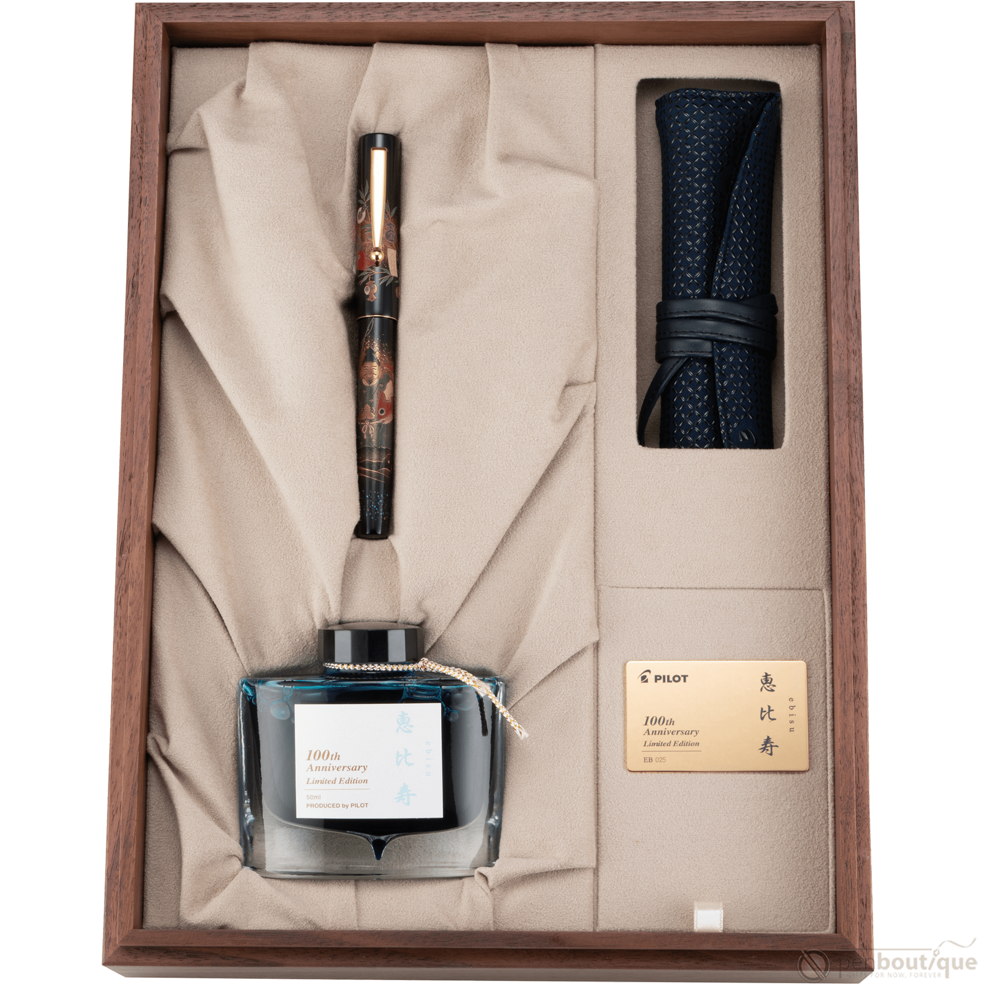 Namiki Seven Gods of Good Fortune Fountain Pen - Limited Edition - Ebisu - Pen Boutique Ltd