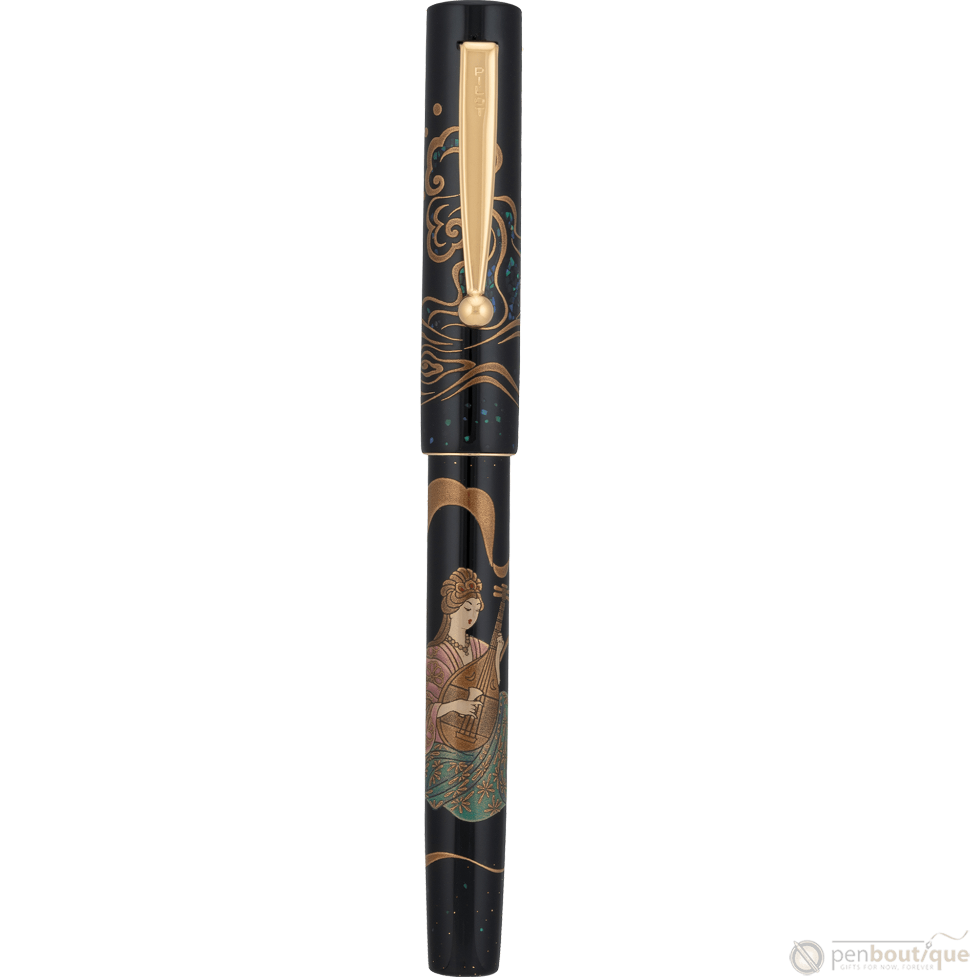 Namiki Seven Gods of Good Fortune Fountain Pen - Limited Edition - Benzaiten - Pen Boutique Ltd