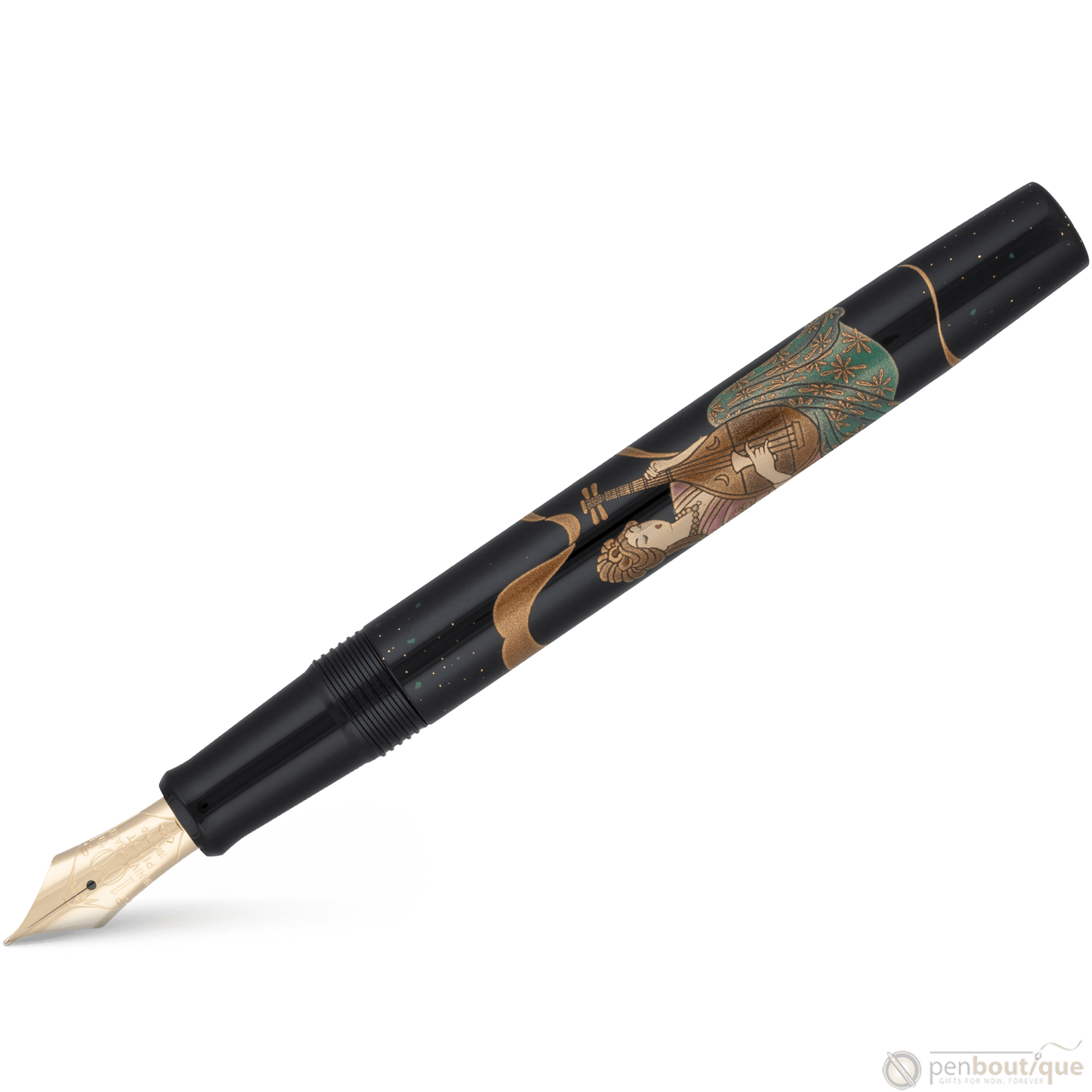 Namiki Seven Gods of Good Fortune Fountain Pen - Limited Edition - Benzaiten - Pen Boutique Ltd