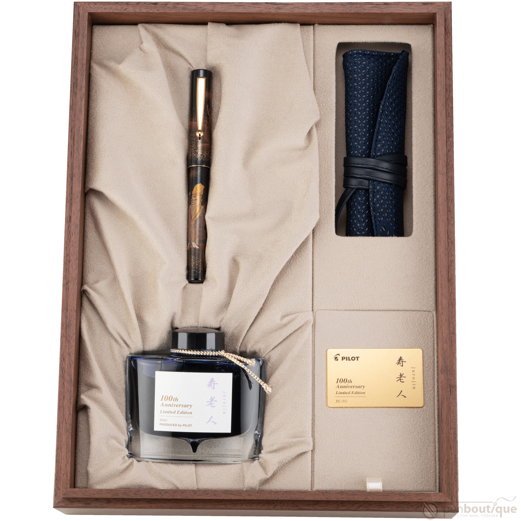Namiki Seven Gods of Good Fortune Fountain Pen - Limited Edition - Jurojin - Pen Boutique Ltd