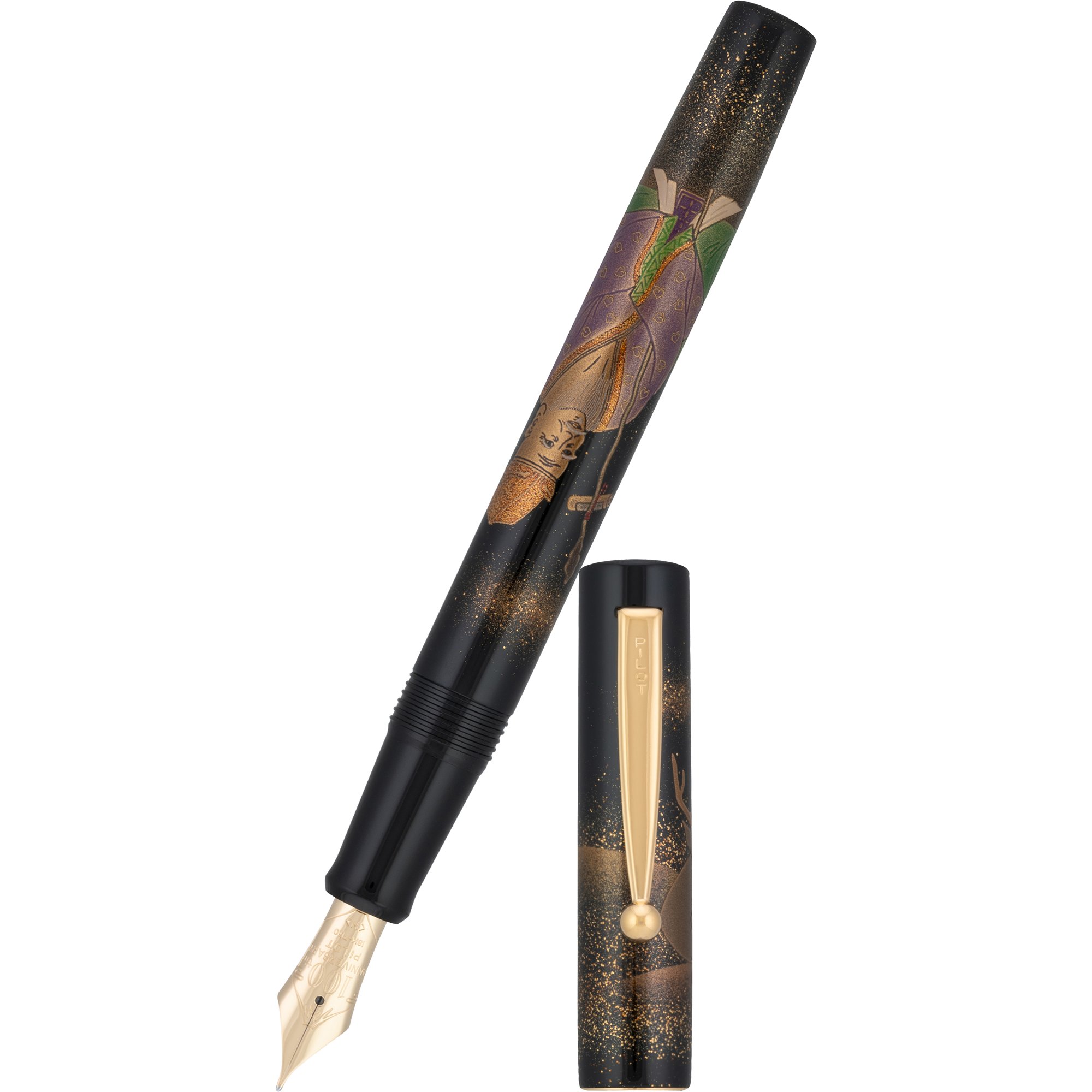 Namiki Seven Gods of Good Fortune Fountain Pen - Limited Edition - Jurojin-Pen Boutique Ltd