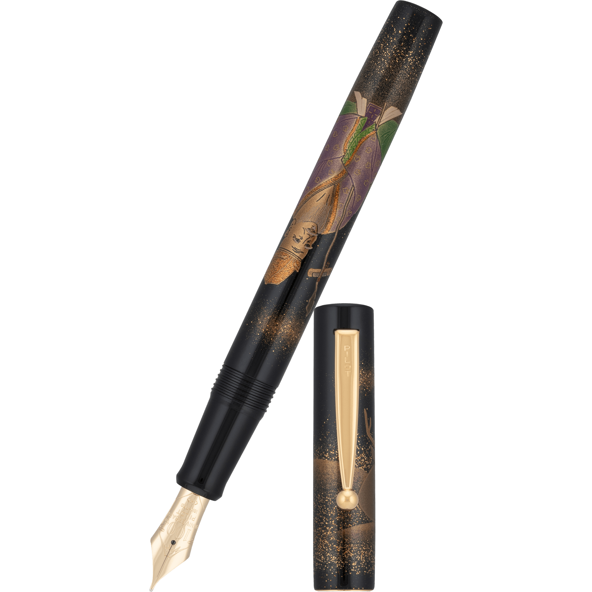 Namiki Seven Gods of Good Fortune Fountain Pen - Limited Edition - Jurojin - Pen Boutique Ltd