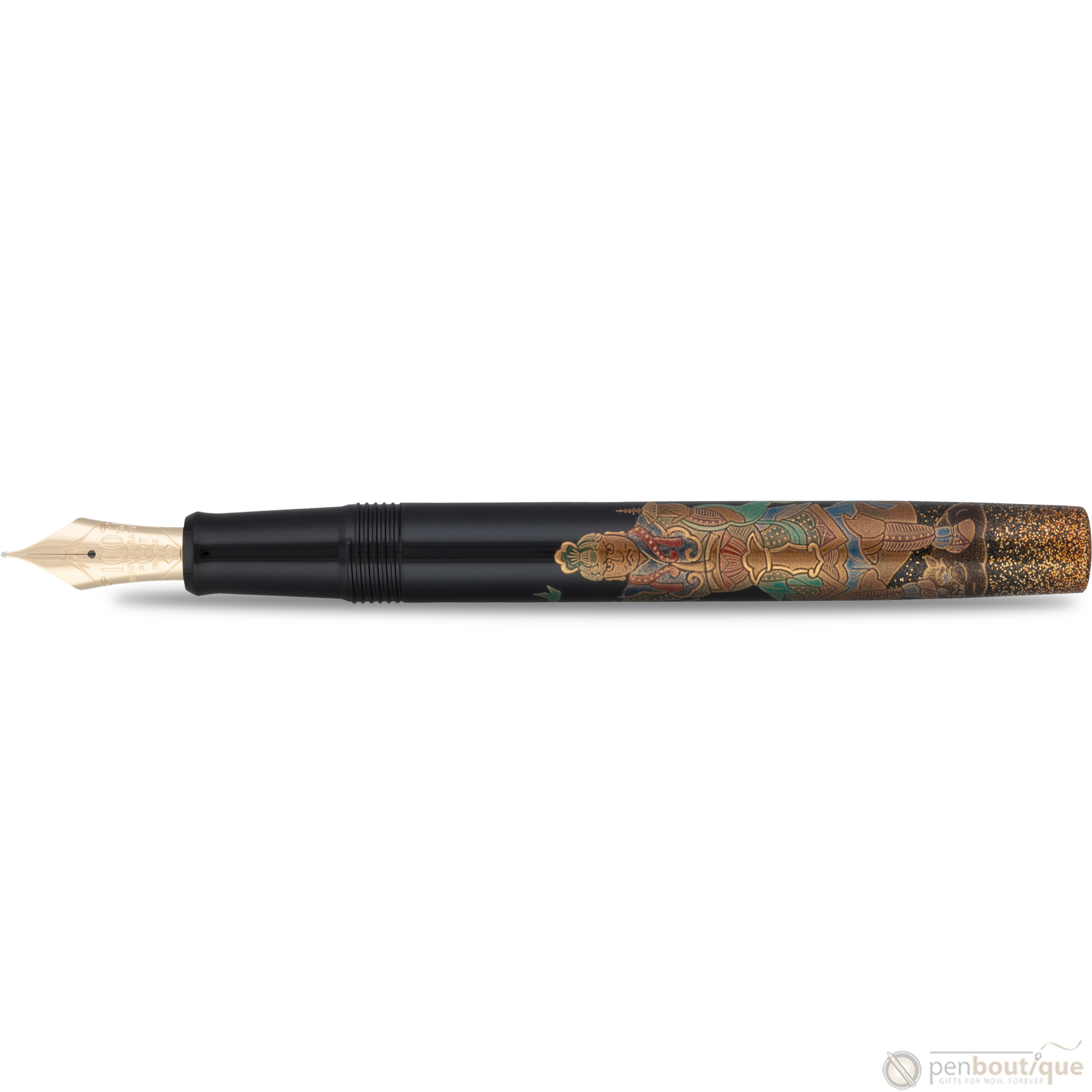 Namiki Seven Gods of Good Fortune Fountain Pen - Limited Edition - Bishamonten-Pen Boutique Ltd