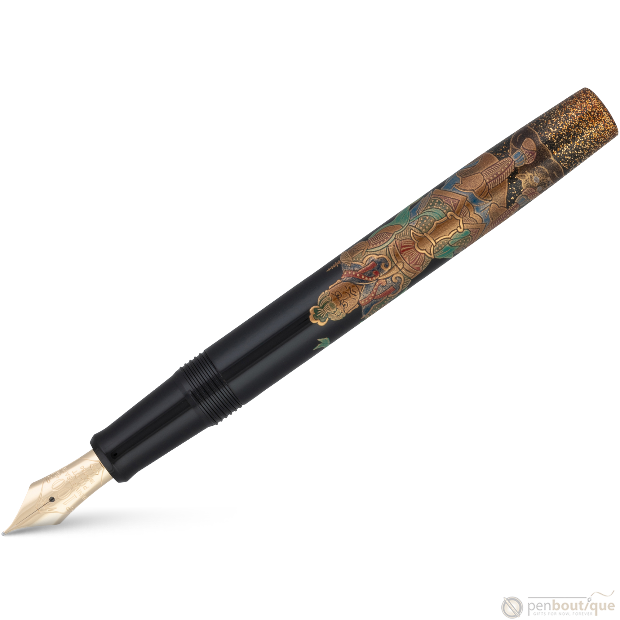 Namiki Seven Gods of Good Fortune Fountain Pen - Limited Edition - Bishamonten-Pen Boutique Ltd