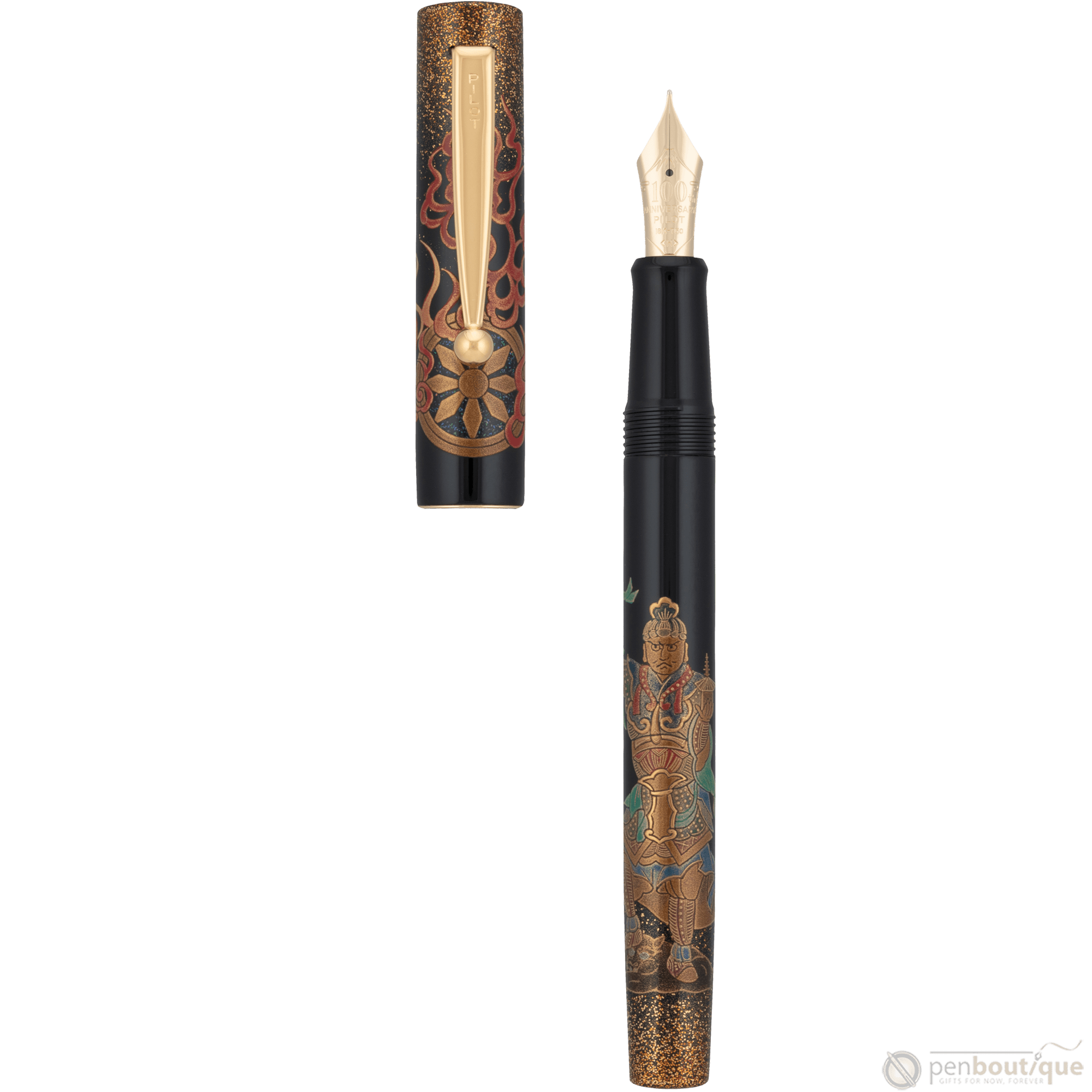 Namiki Seven Gods of Good Fortune Fountain Pen - Limited Edition - Bishamonten - Pen Boutique Ltd