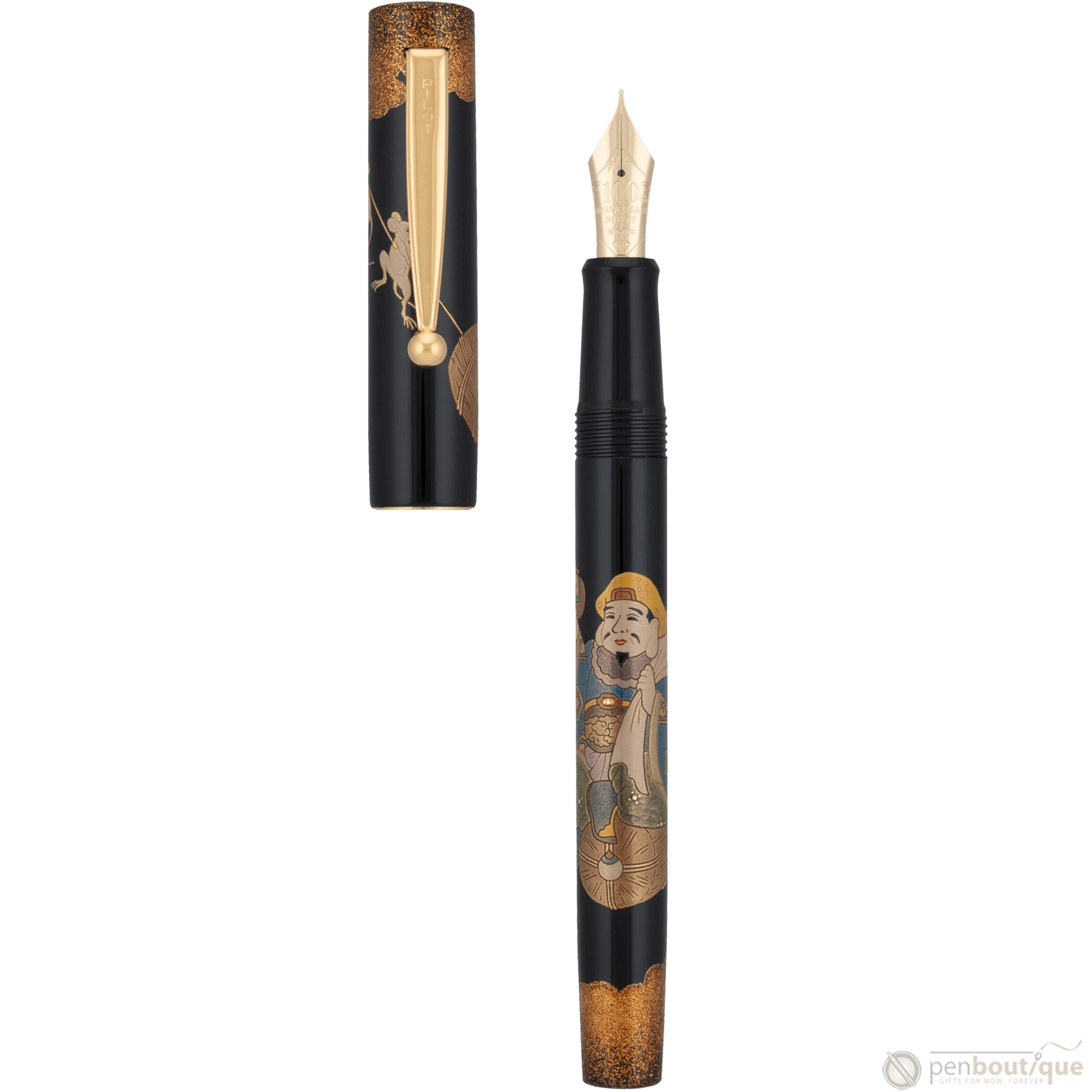Namiki Seven Gods of Good Fortune Fountain Pen - Limited Edition - Daikokuten - Pen Boutique Ltd