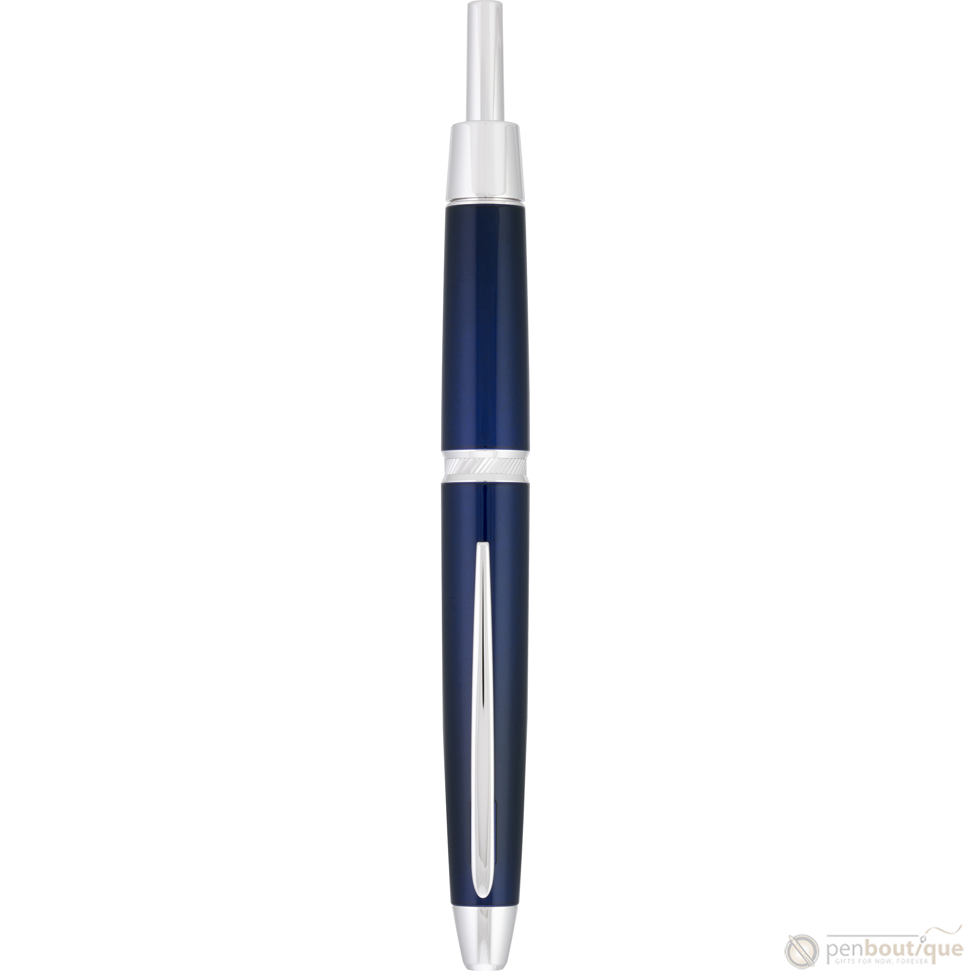 Pilot Vanishing Point LS Fountain Pen - Blue - Rhodium Trim-Pen Boutique Ltd