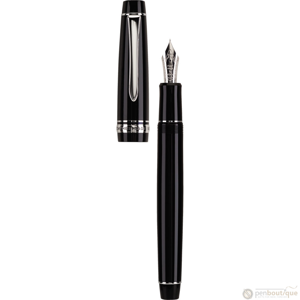 Pilot Custom 912 Black Fountain Pen-Pen Boutique Ltd