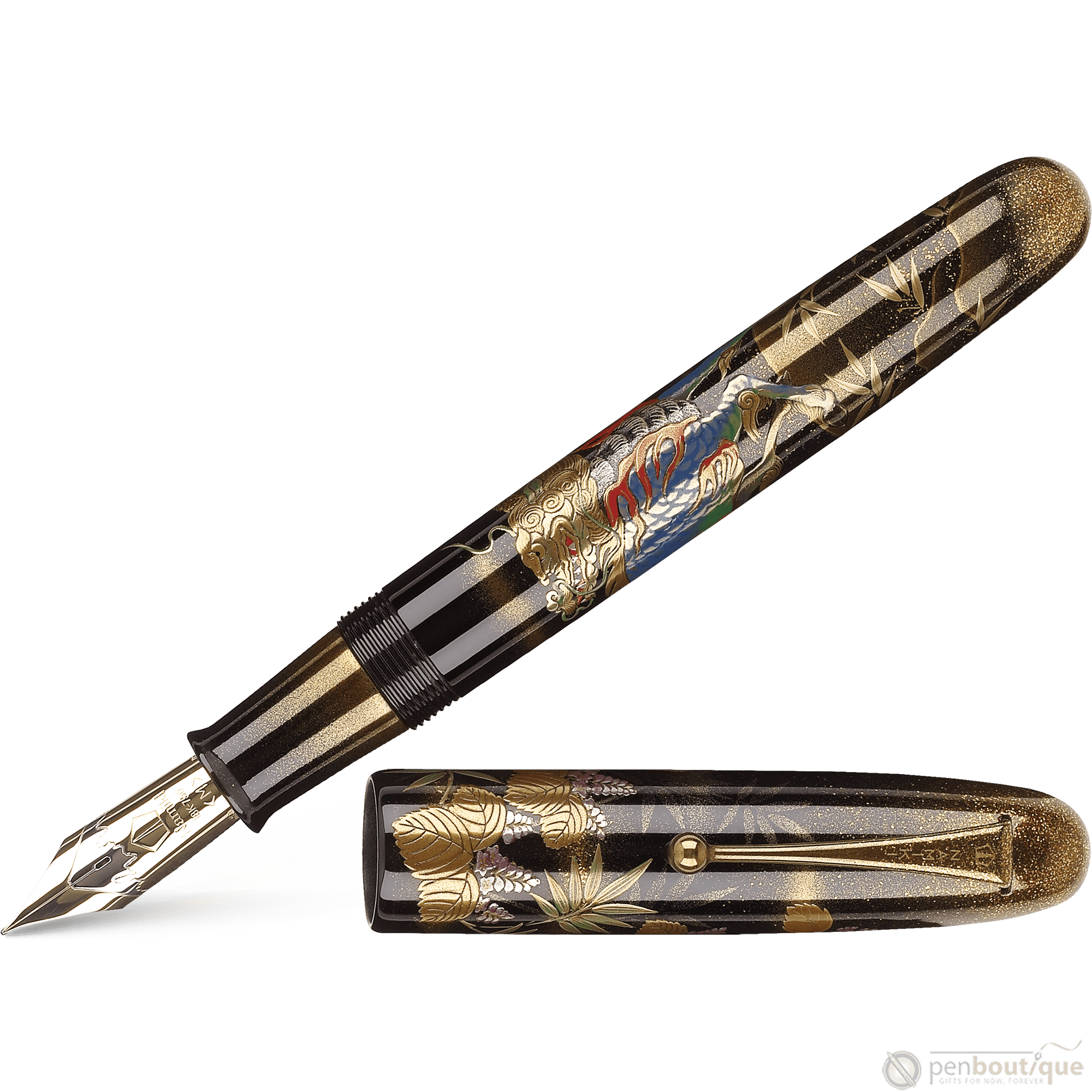 Namiki Emperor Kylin Fountain Pen – Legendary Japanese Maki-e Masterpiece - Pen Boutique Ltd