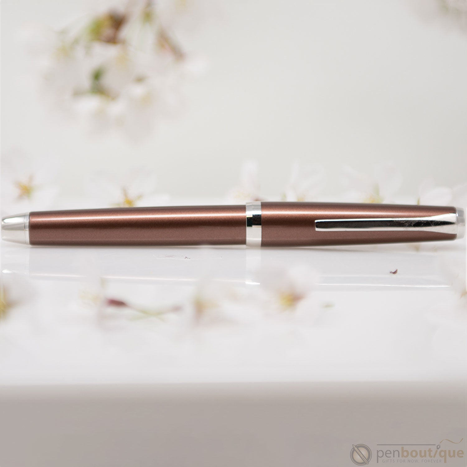 Namiki Falcon 2 Metal Brown Fountain Pen-Pen Boutique Ltd