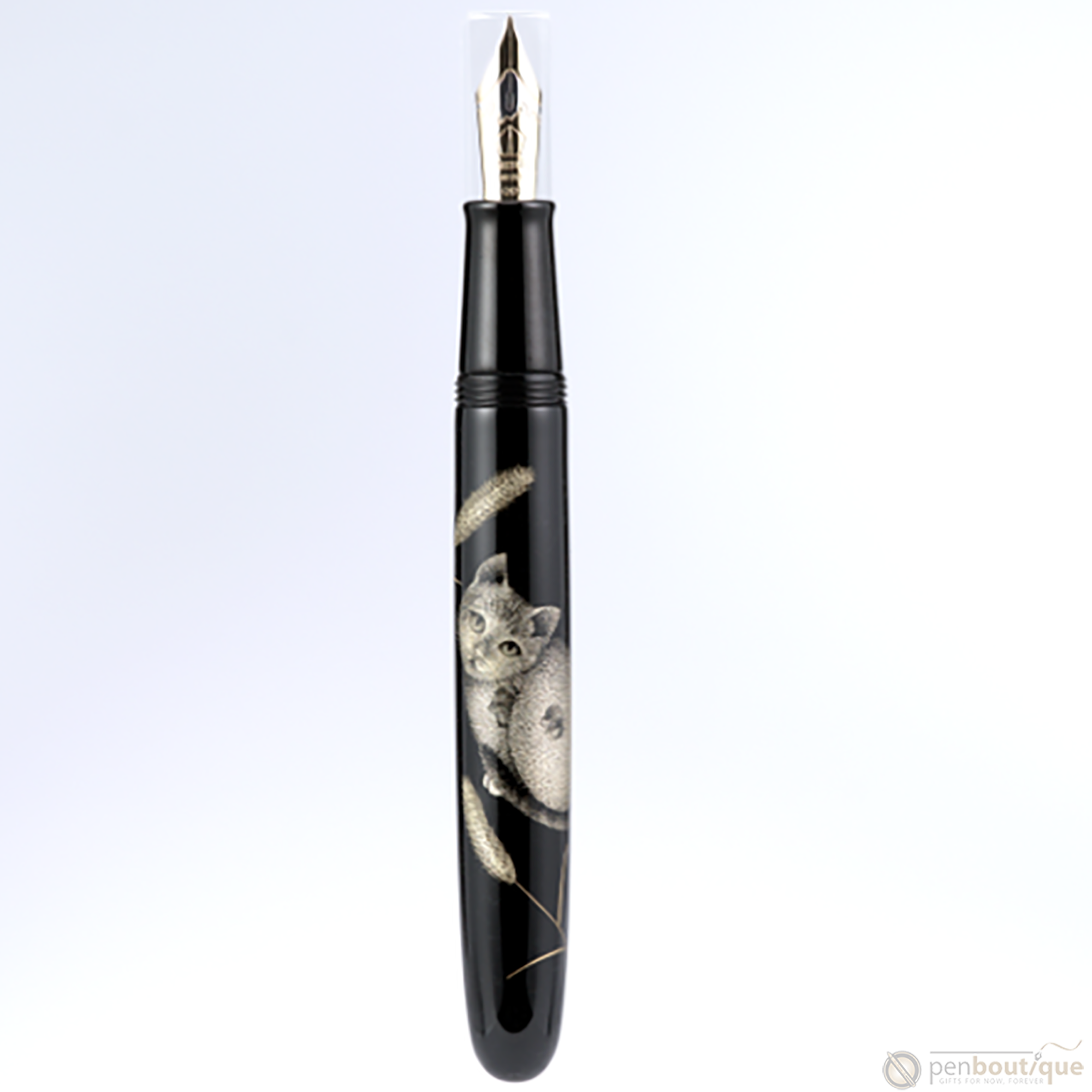 Namiki Yukari Chinkin Cat Fountain Pen-Pen Boutique Ltd