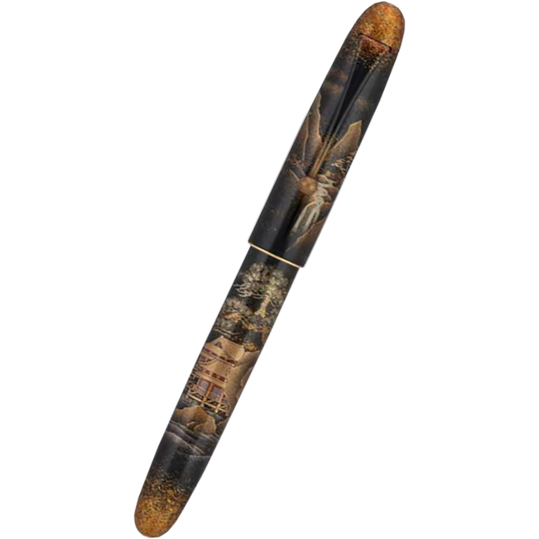 Namiki Yukari Royale Fountain Pen - Night Scene of Pavilion-Pen Boutique Ltd