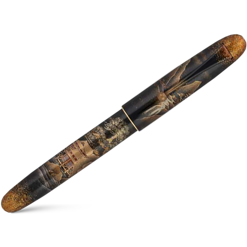Namiki Yukari Royale Fountain Pen - Night Scene of Pavilion-Pen Boutique Ltd