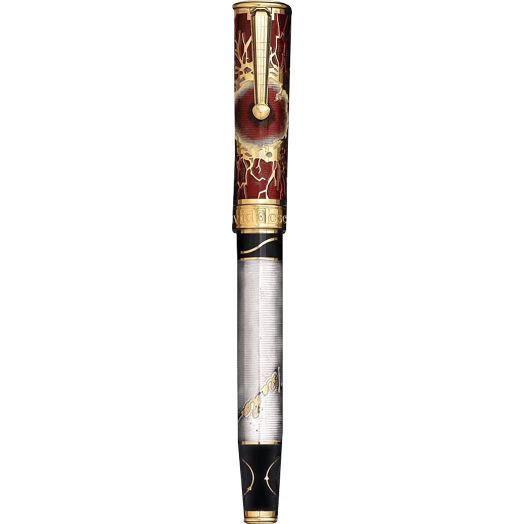 David Oscarson Tesla Fountain Pen - Translucent White - Pen Boutique Ltd