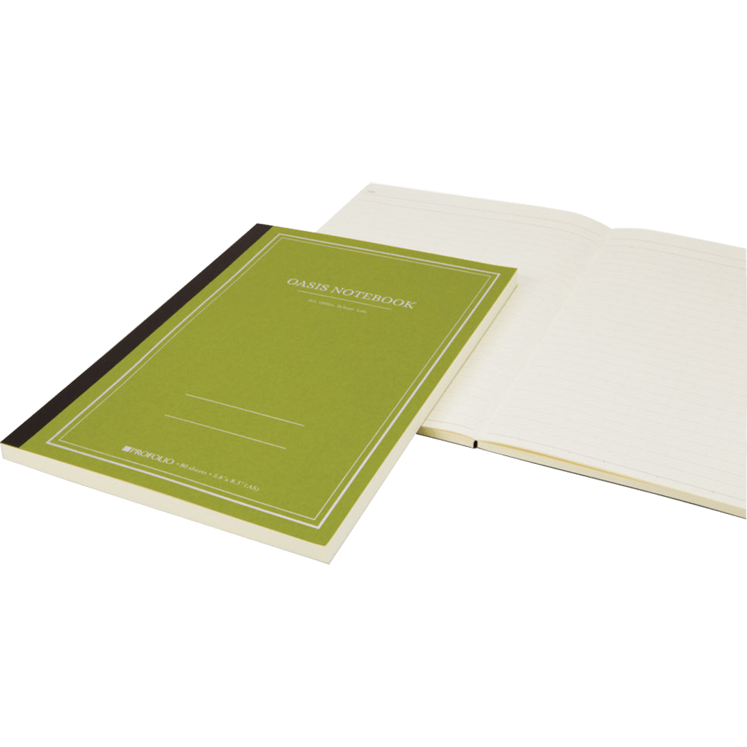Oasis ProFolio Notebook - Avocado - Medium - Pen Boutique Ltd