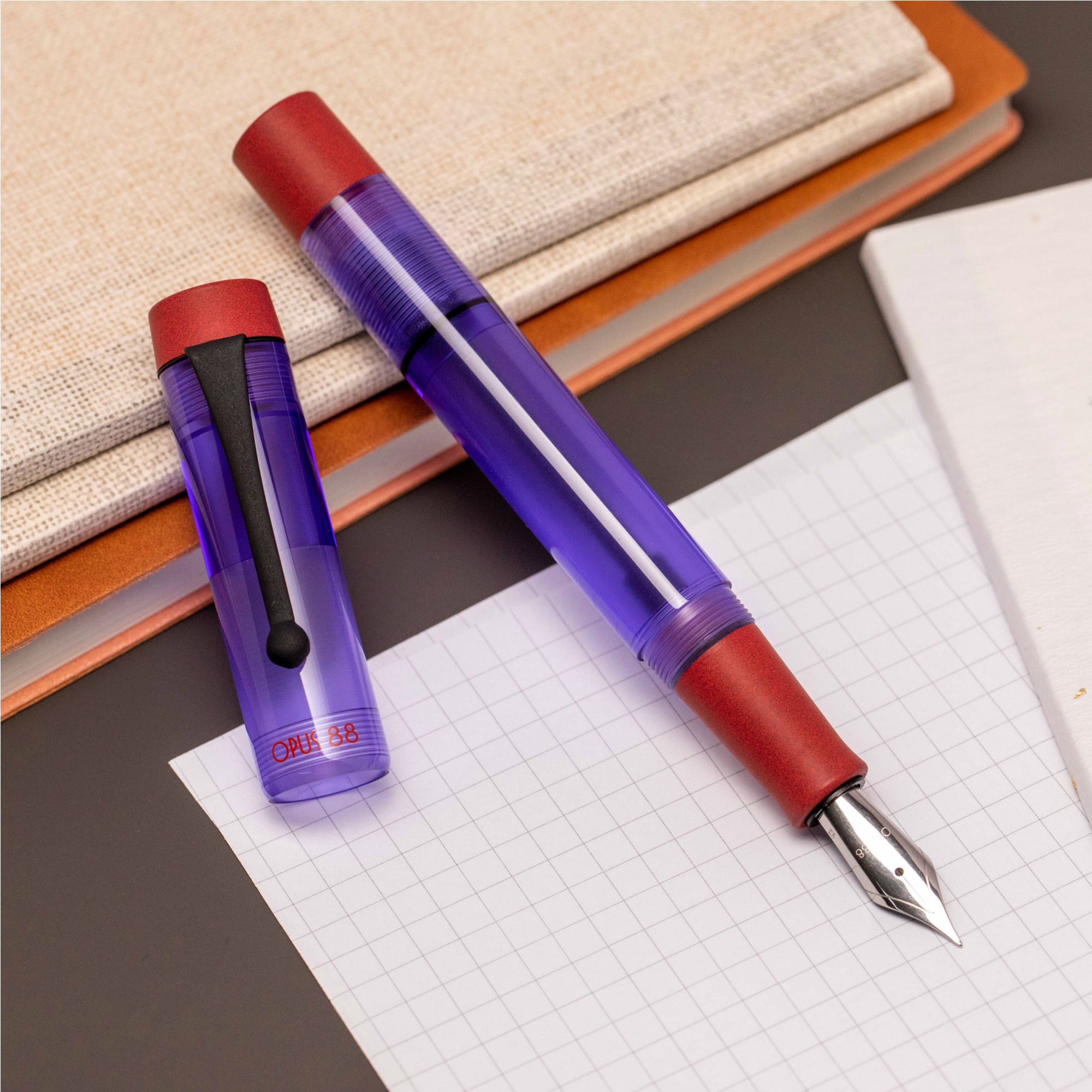 Opus 88 Demo Fountain Pen - Pantone - Color of the Year 2022-Pen Boutique Ltd