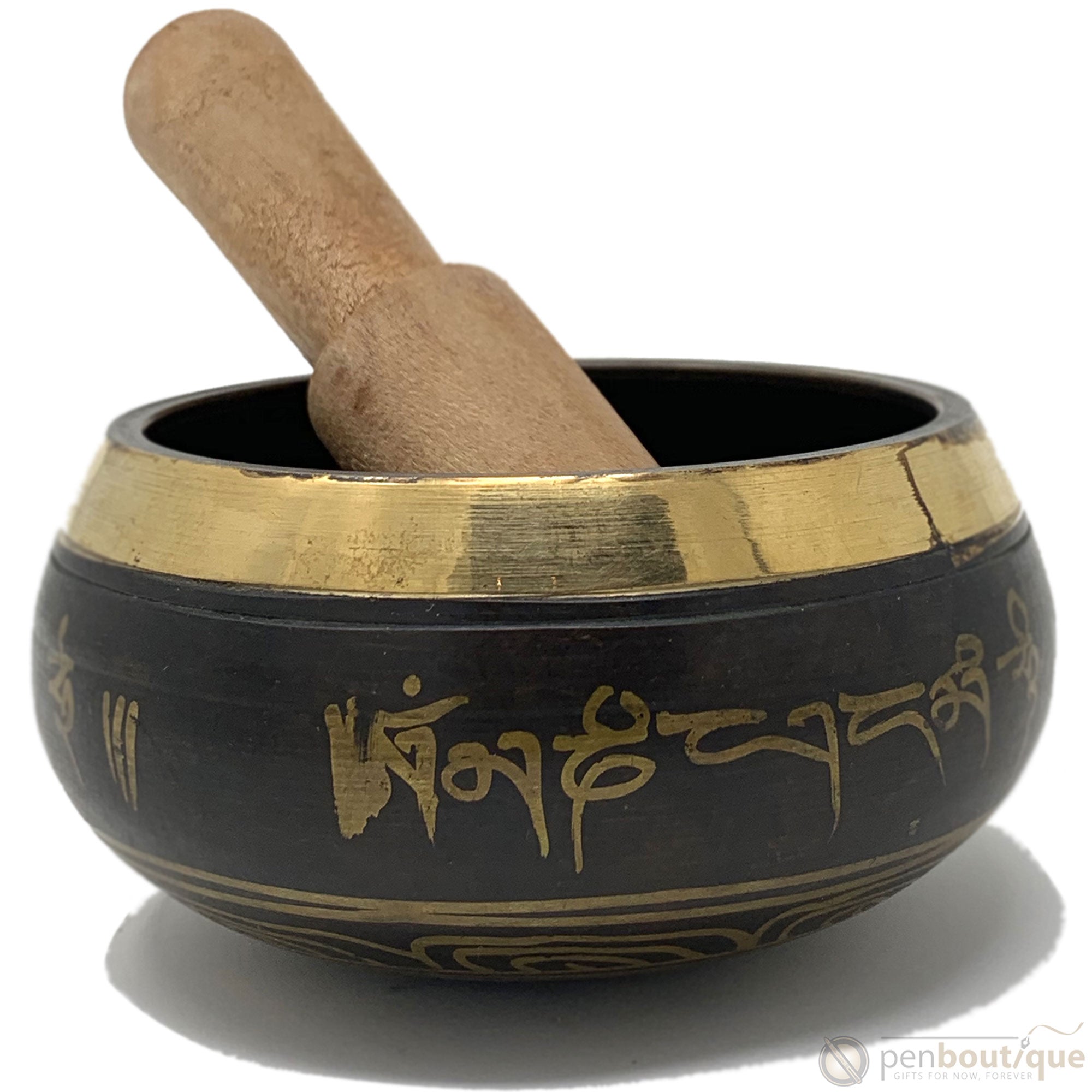 PBL Singing Bowl Antique Desk Mate-Pen Boutique Ltd