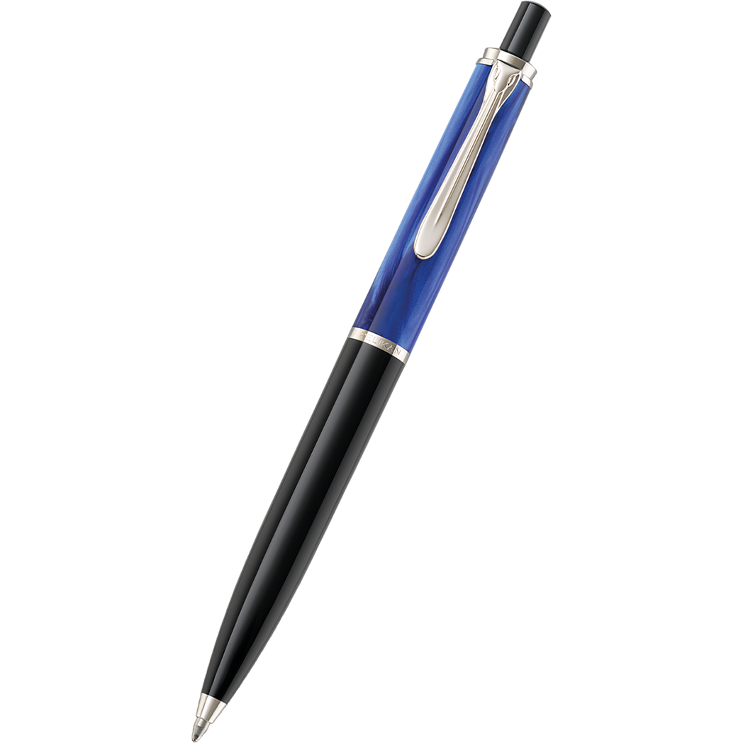 Pelikan Tradition Ballpoint Pen - K205 Blue Marbled-Pen Boutique Ltd