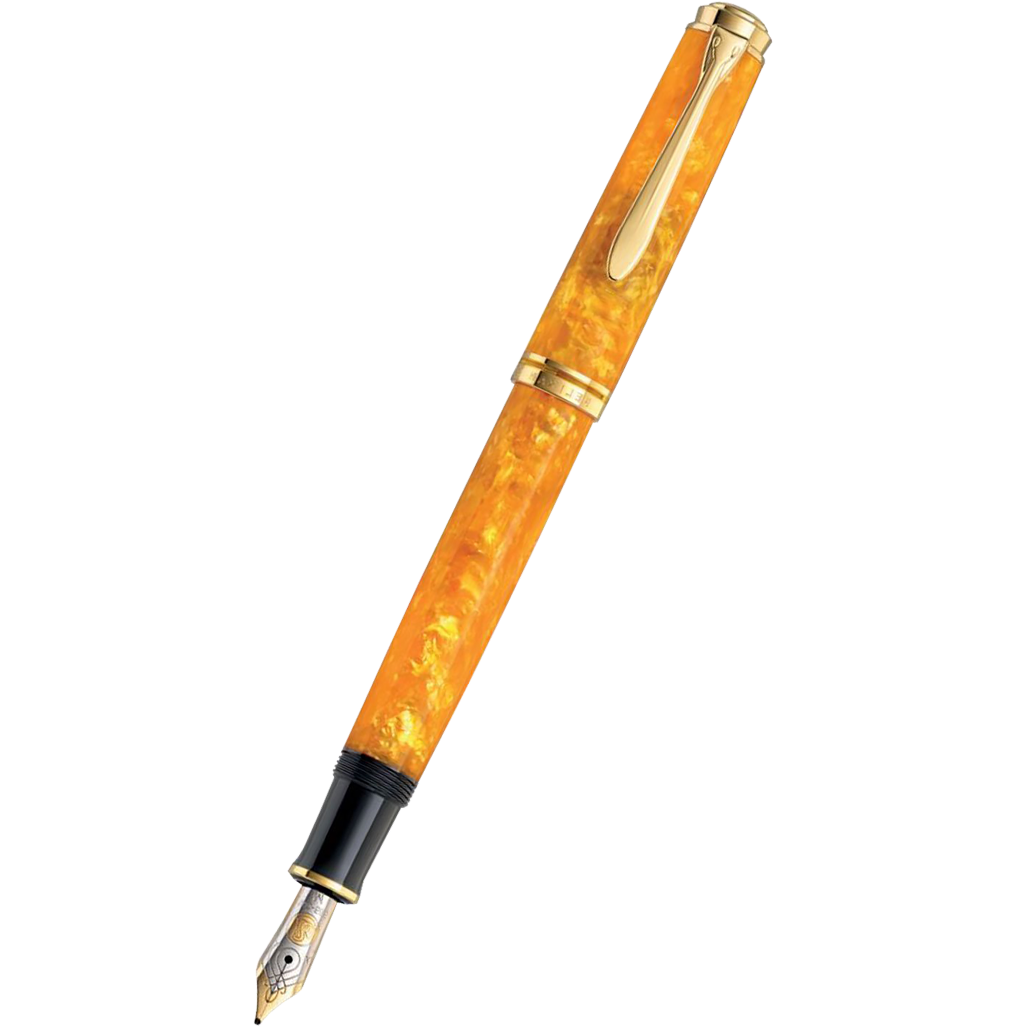 Pelikan Souveran M600 Fountain Pen - Special Edition - Vibrant Orange-Pen Boutique Ltd