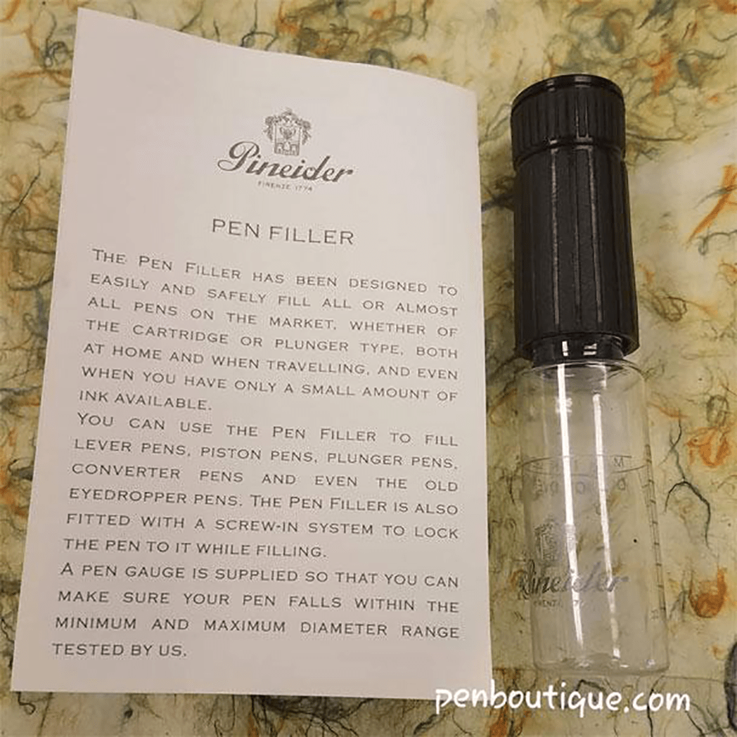 Pineider Pen Filler - Pen Boutique Ltd