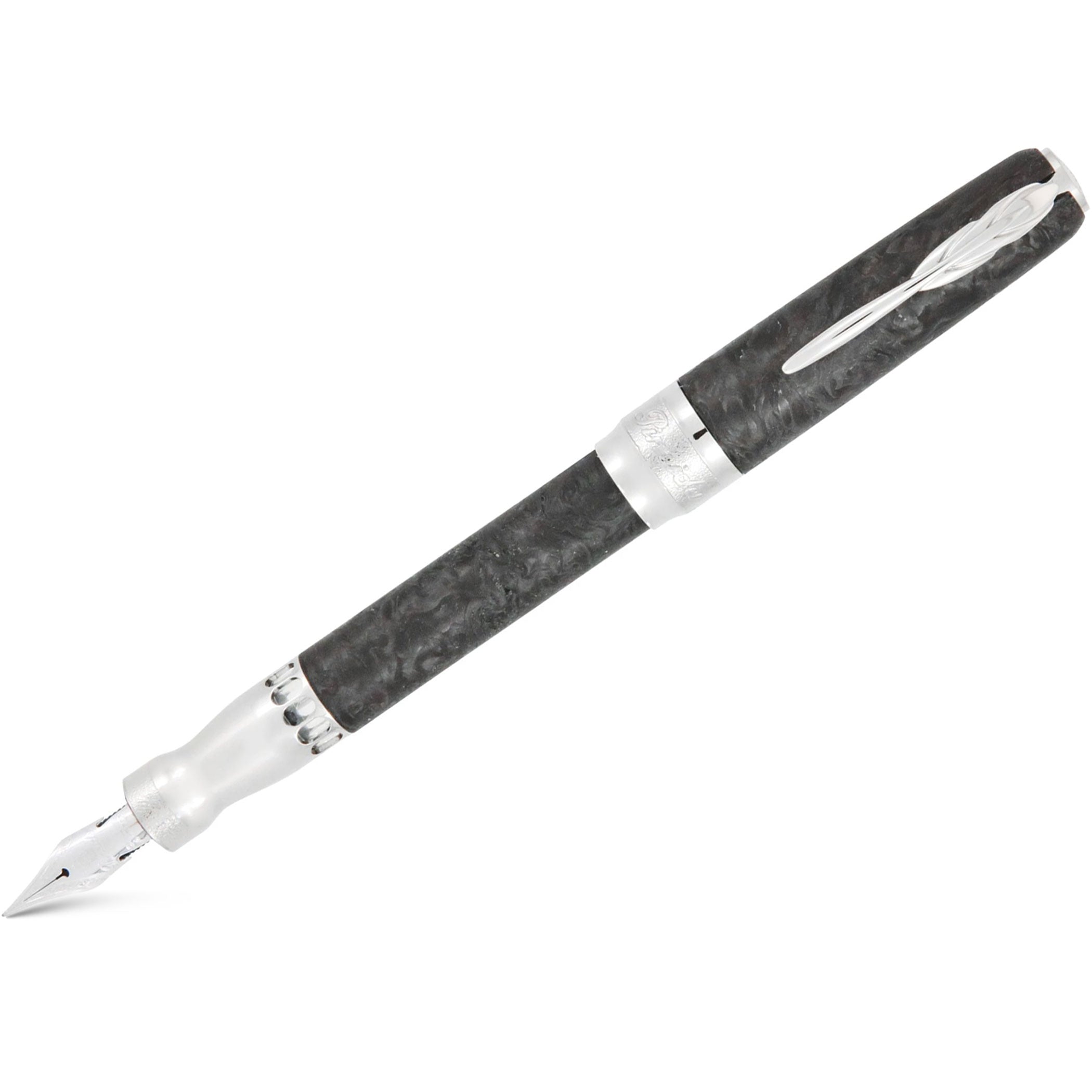 Pineider La Grande Belleza (Great Beauty) Forged Carbon Fountain Pen (Limited Edition)-Pen Boutique Ltd