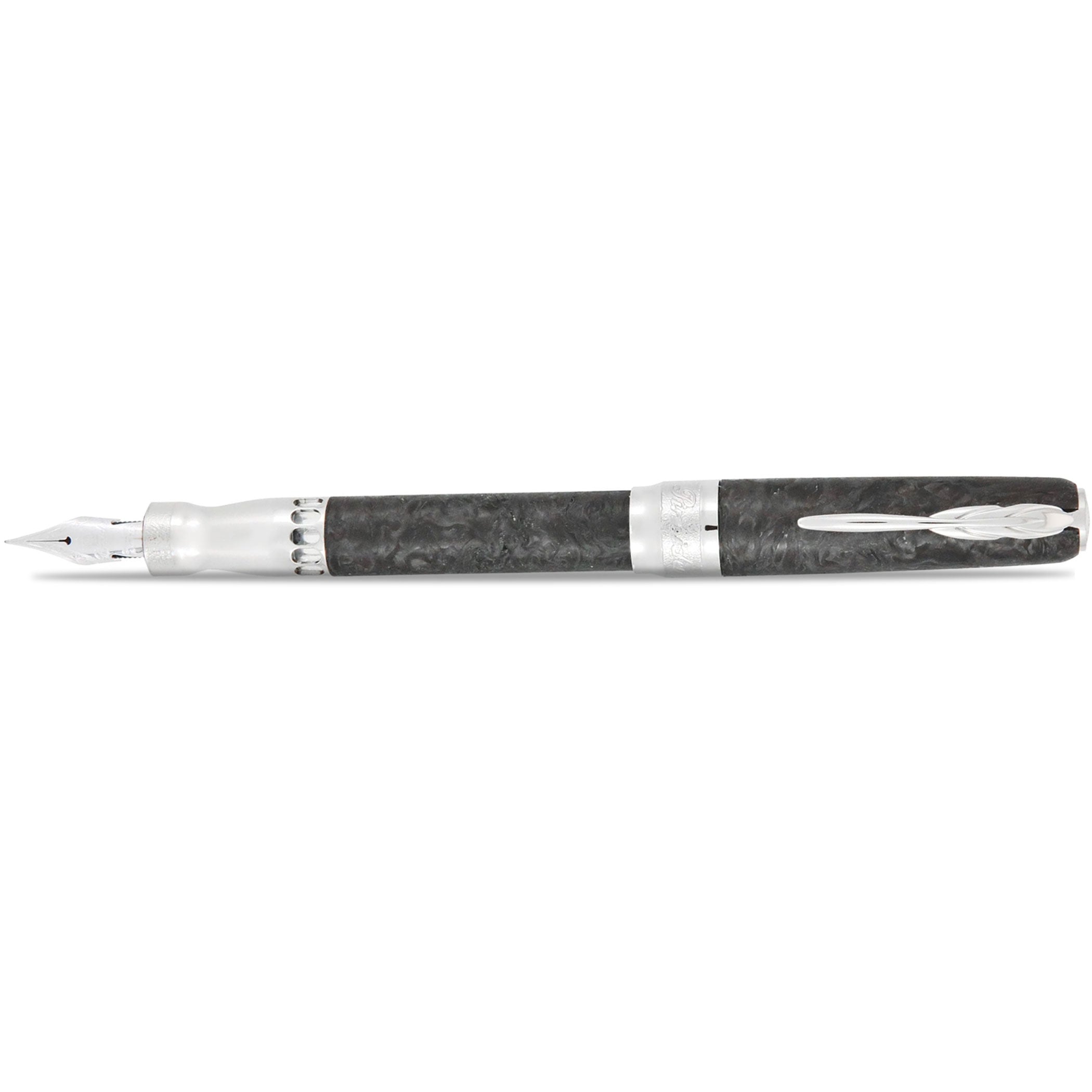 Pineider La Grande Belleza (Great Beauty) Forged Carbon Fountain Pen (Limited Edition)-Pen Boutique Ltd