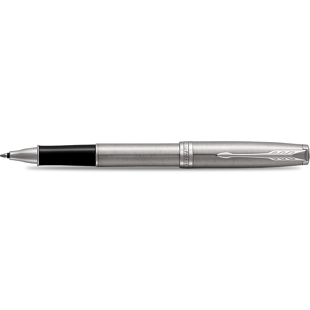 Parker Sonnet Stainless Steel with Chrome Trim Rollerball Pen-Pen Boutique Ltd