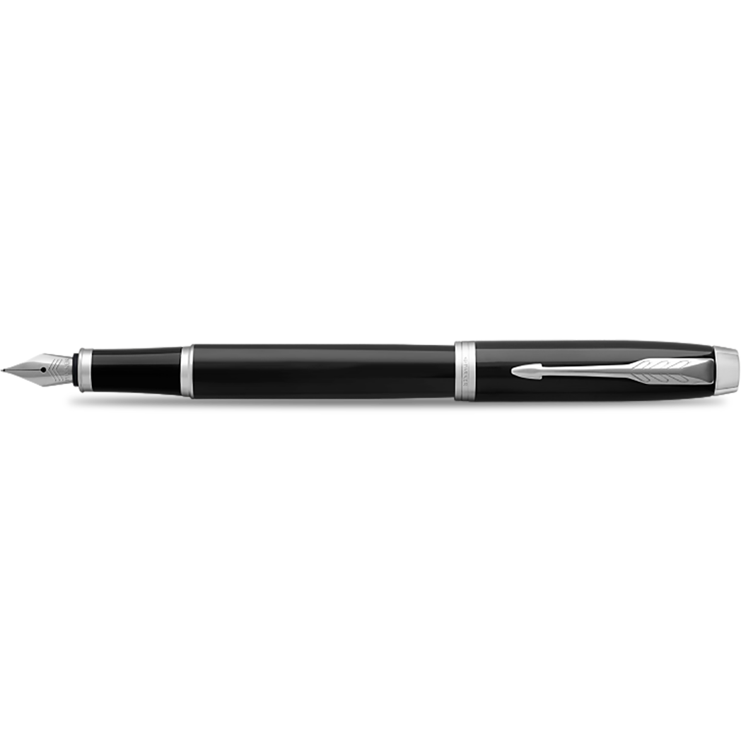 Parker IM Black with Chrome Trim Fountain Pen-Pen Boutique Ltd