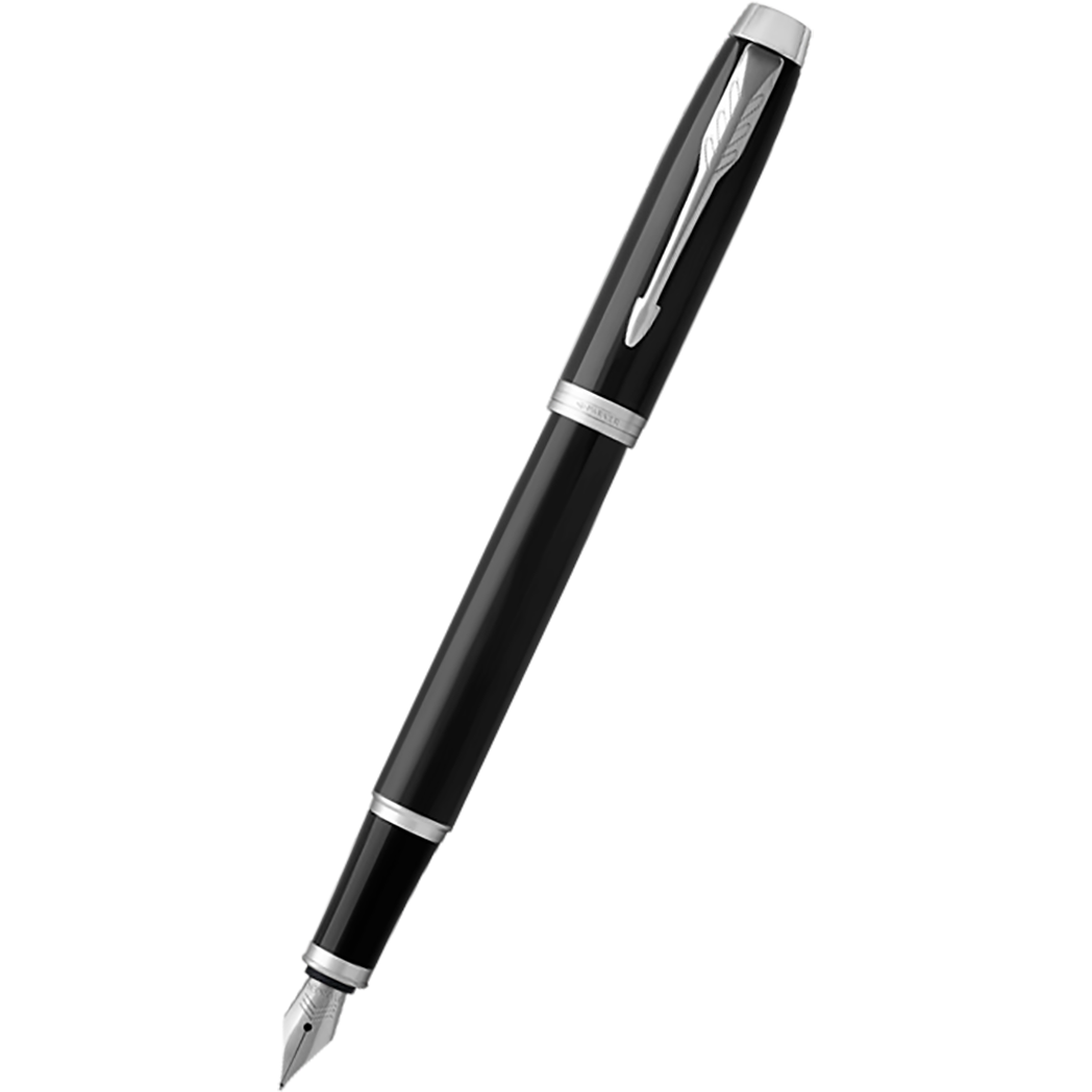 Parker IM Black with Chrome Trim Fountain Pen-Pen Boutique Ltd