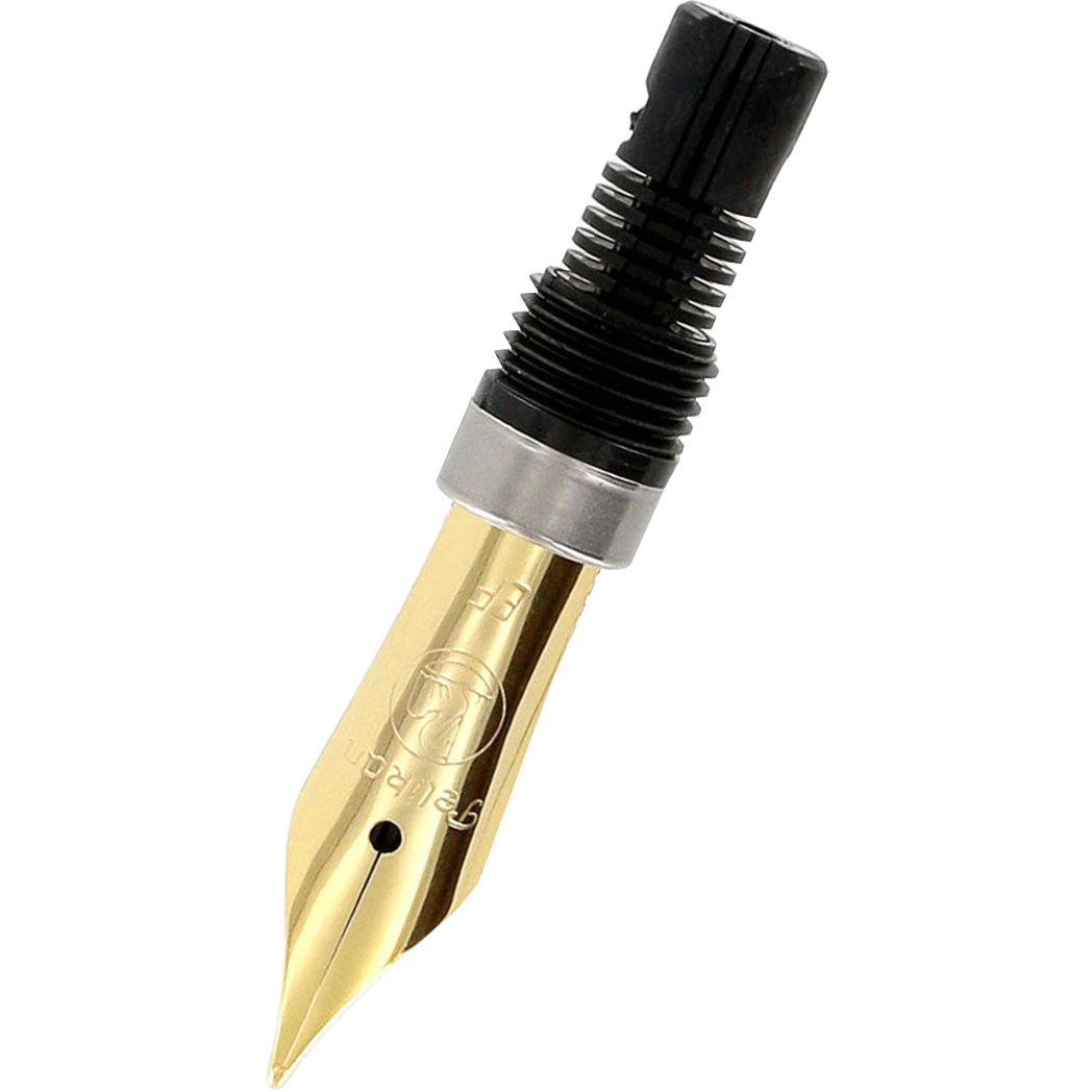 Pelikan M200 Series Nib - Black - Gold Plated Trim-Pen Boutique Ltd