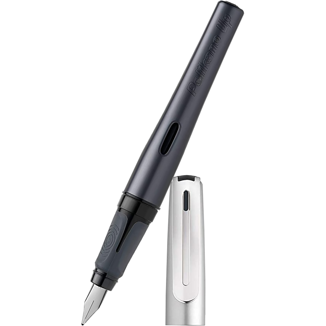 Pelikan Pelikano Up Fountain Pen - Anthracite - Left Handed Medium-Pen Boutique Ltd