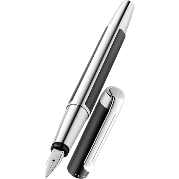 Pelikan Pura P40 Fountain Pen - Anthracite-Pen Boutique Ltd