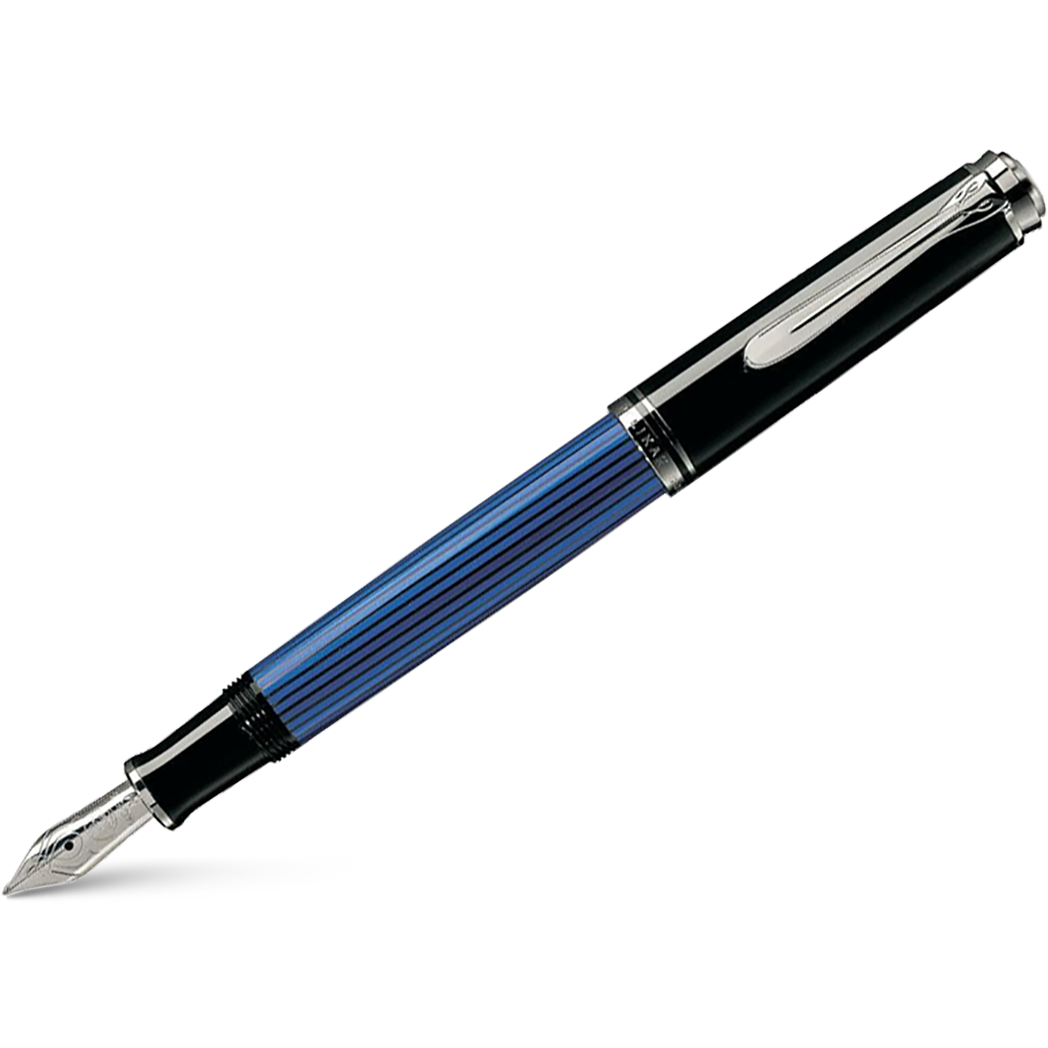 Pelikan Souveran Fountain Pen - M405 Black/Blue-Pen Boutique Ltd