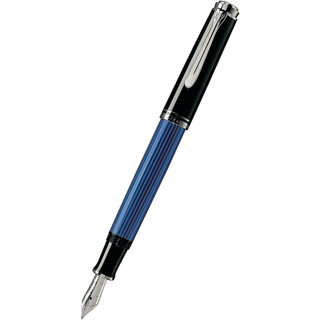 Pelikan Souveran Fountain Pen - M405 Black/Blue-Pen Boutique Ltd