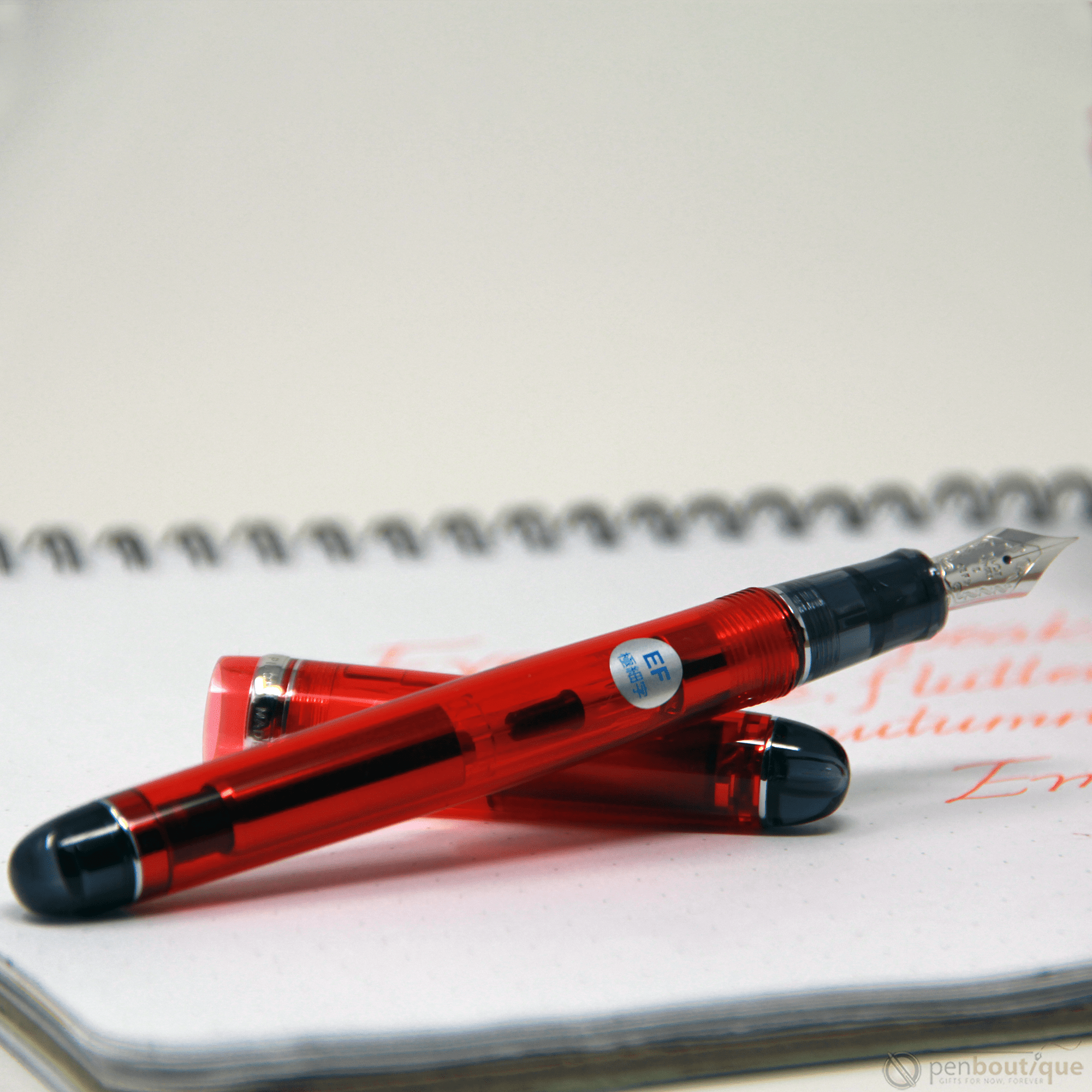 Pilot Custom 74 Fountain Pen - Grenadine - Pen Boutique Ltd