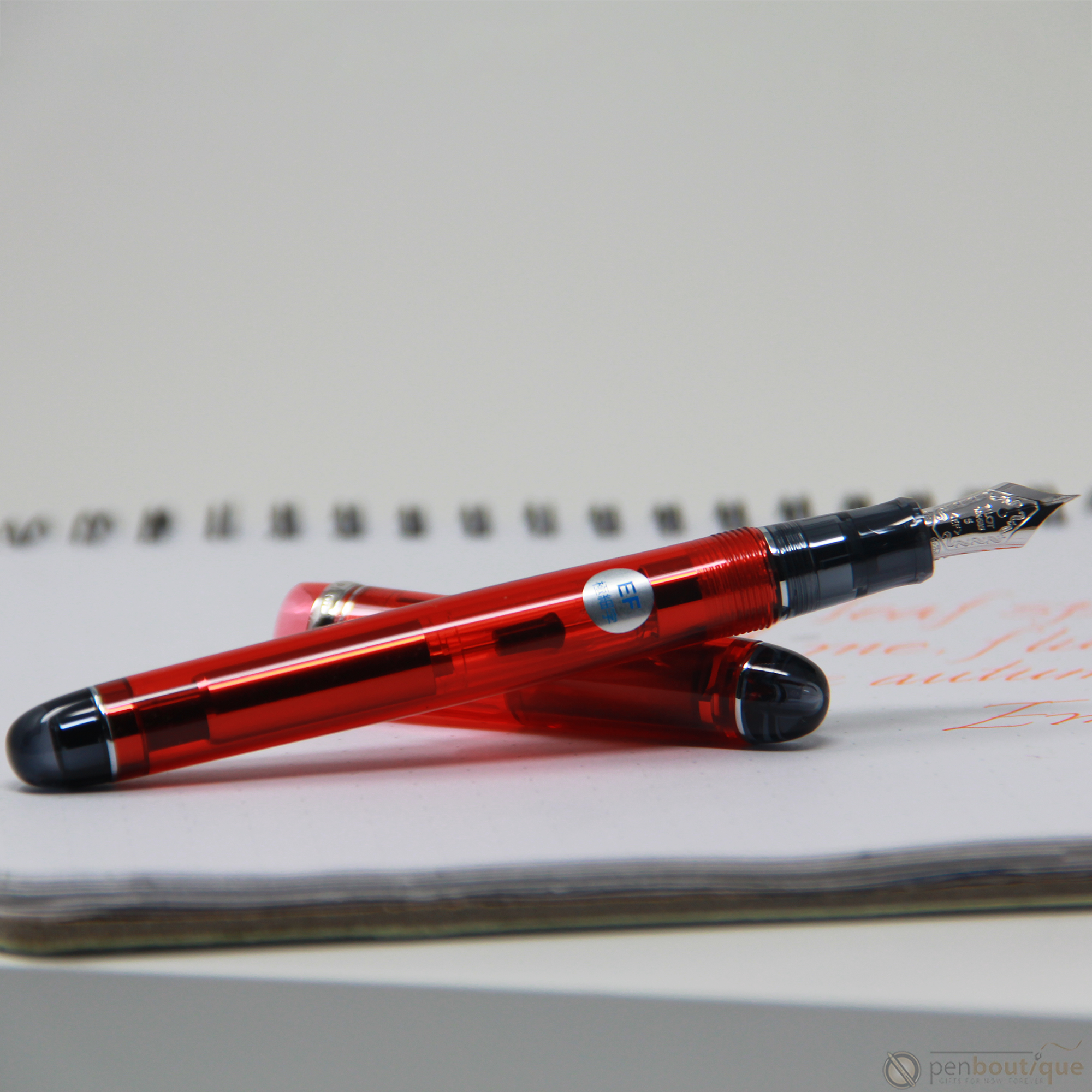 Pilot Custom 74 Fountain Pen - Grenadine-Pen Boutique Ltd