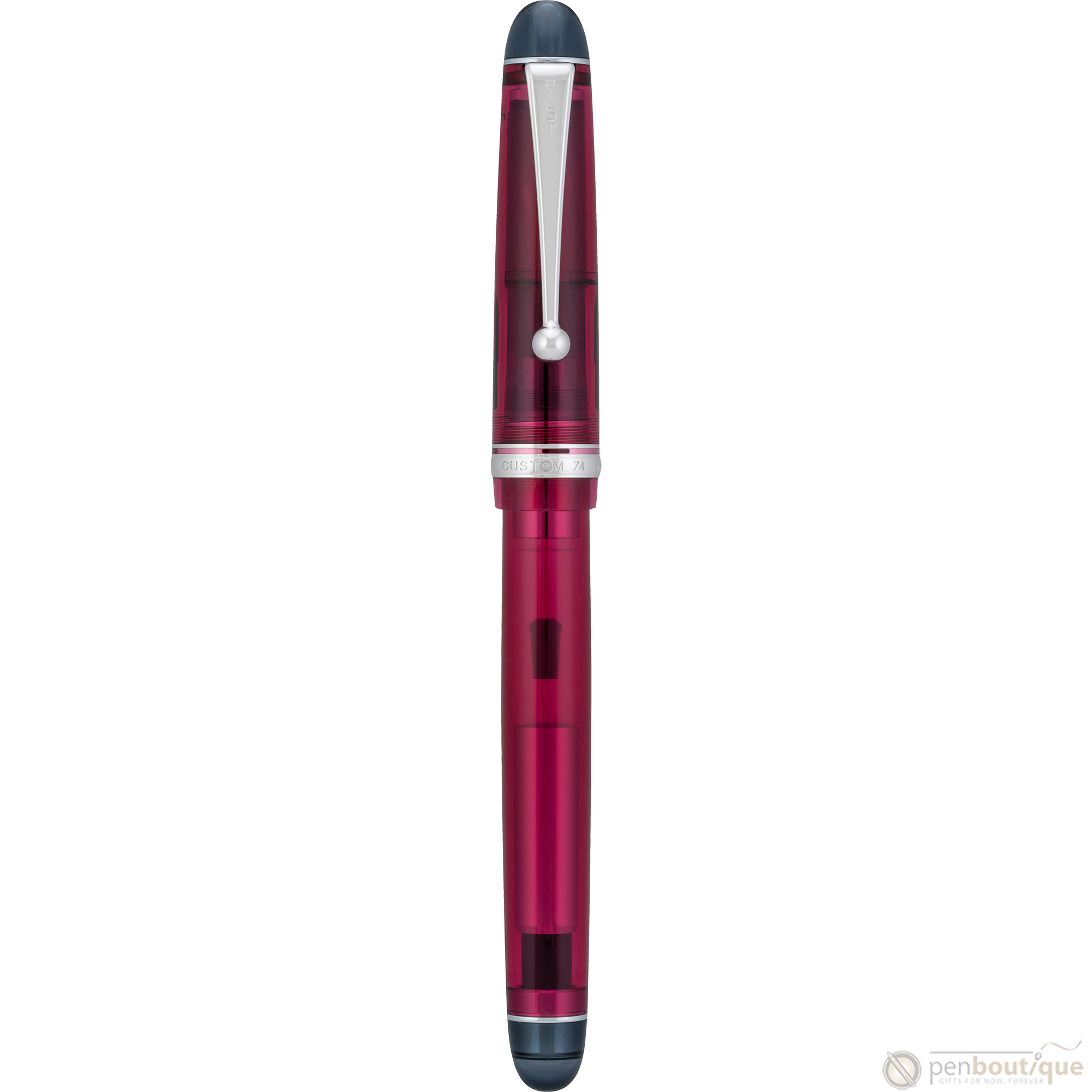 Pilot Custom 74 Fountain Pen - Merlot-Pen Boutique Ltd