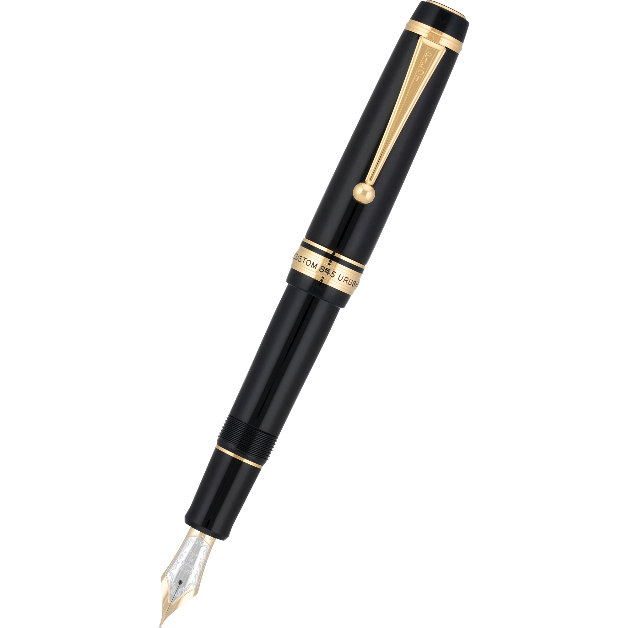 Pilot Custom 845 Fountain Pen - Black-Pen Boutique Ltd