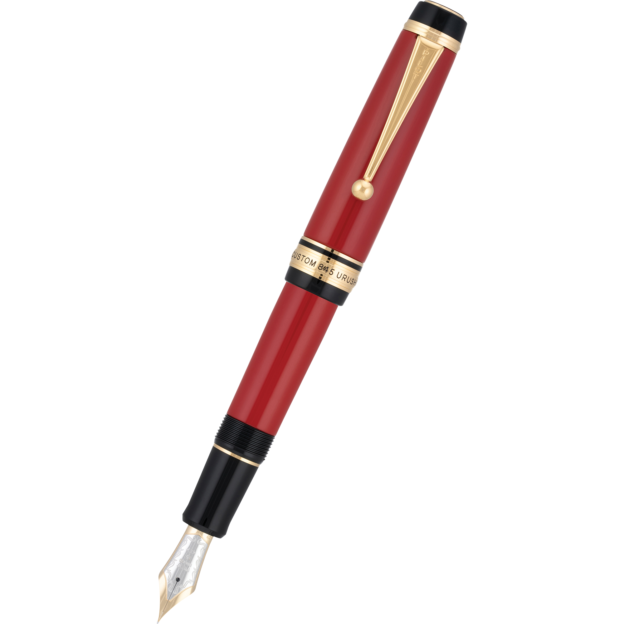 Pilot Custom 845 Fountain Pen - Vermillion-Pen Boutique Ltd