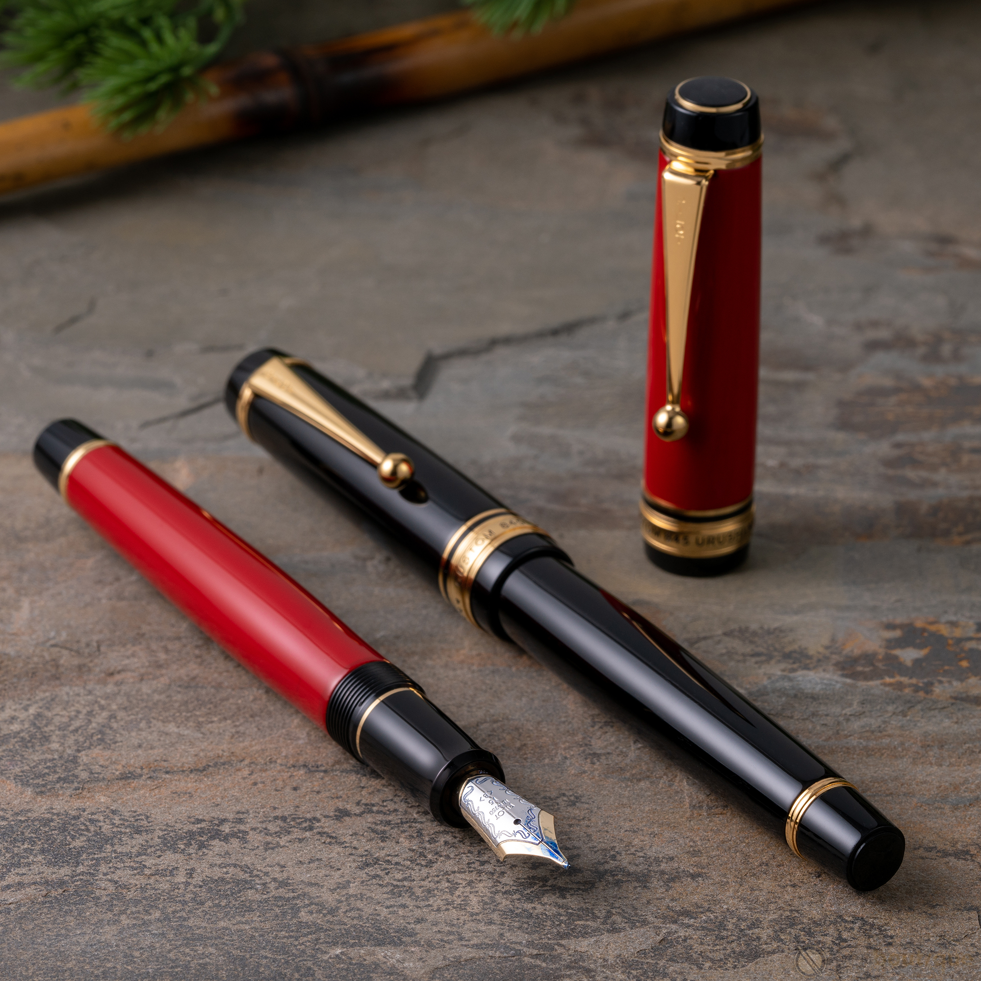 Pilot Custom 845 Fountain Pen - Vermillion-Pen Boutique Ltd