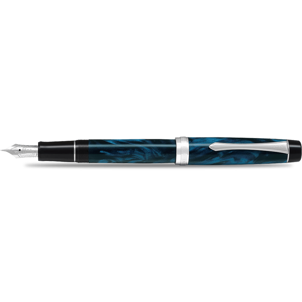 Pilot Custom Heritage SE Fountain Pen - Marble Blue - Pen Boutique Ltd